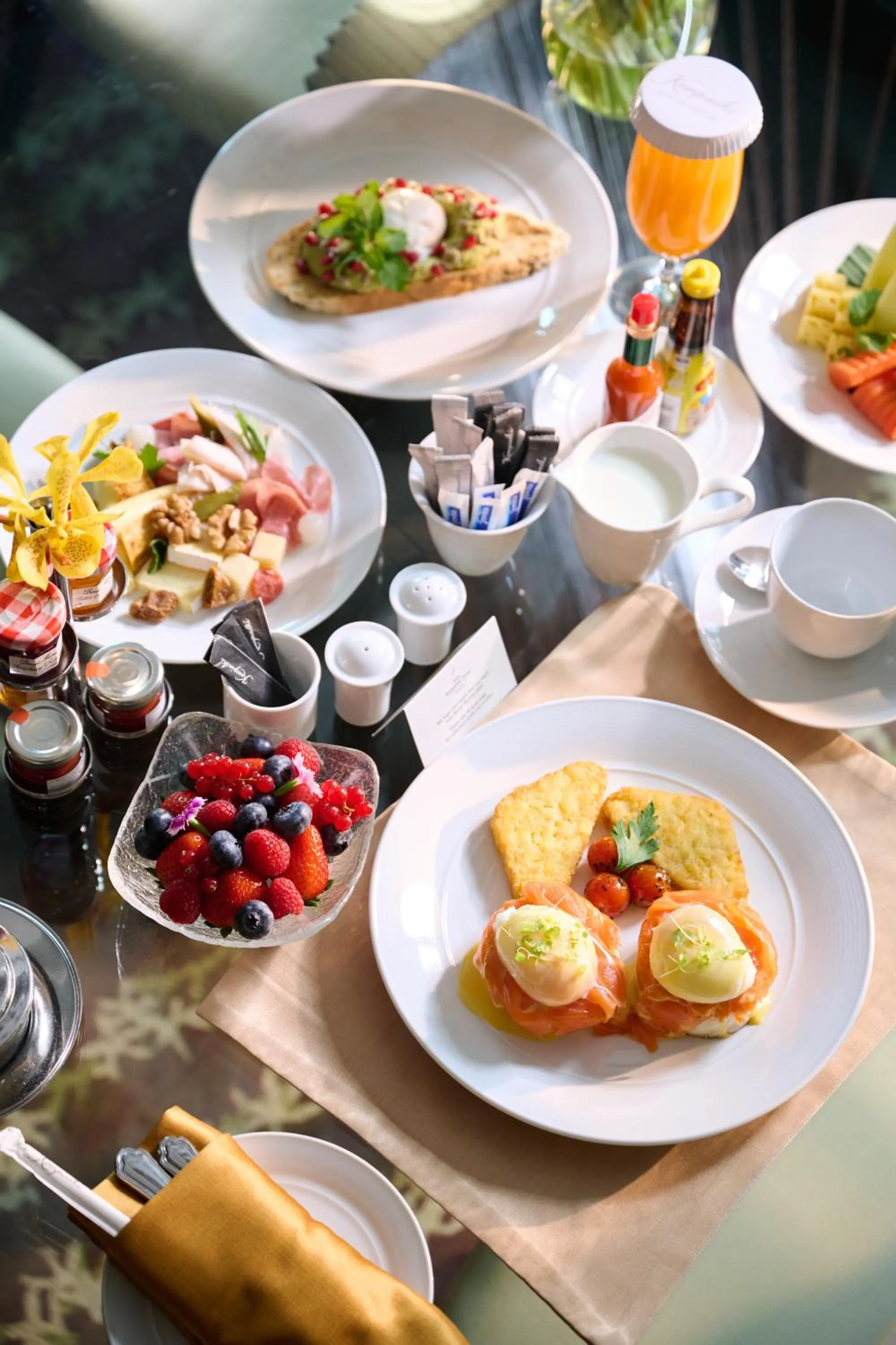 Breakfast in Siam Kempinski Hotel Bangkok