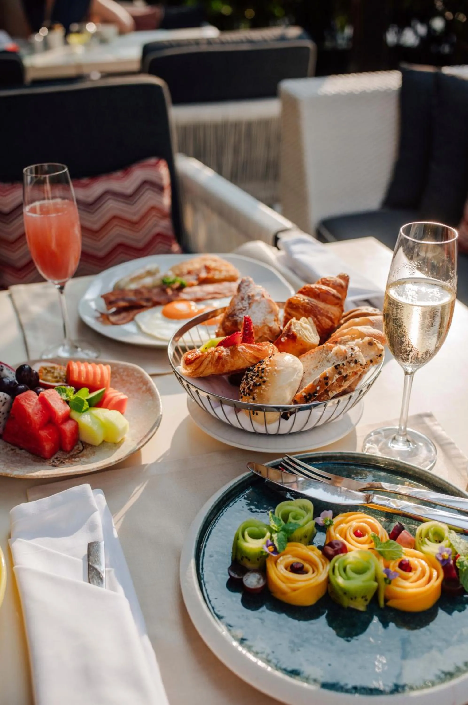 Breakfast in Siam Kempinski Hotel Bangkok