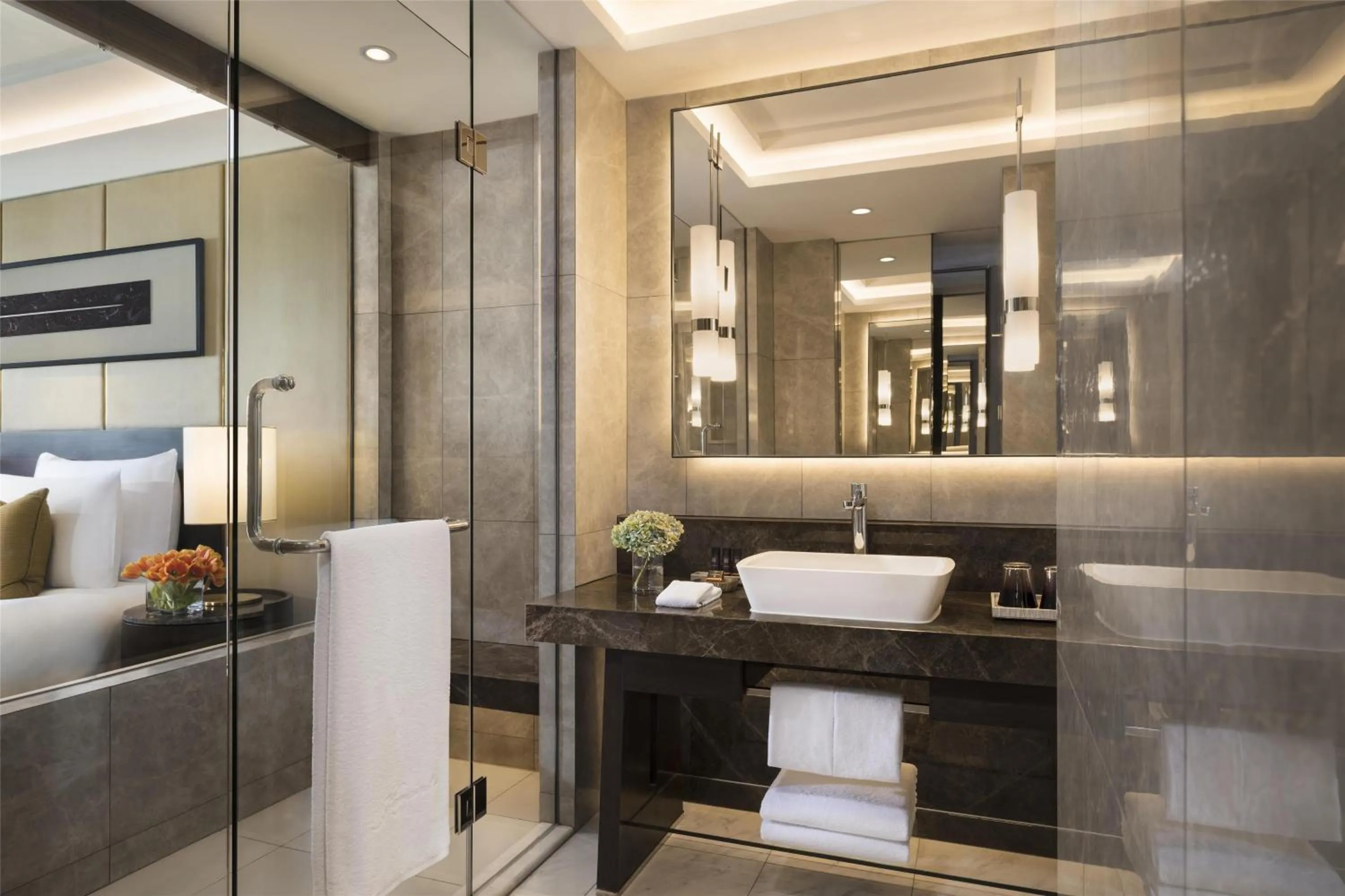 Bathroom in Siam Kempinski Hotel Bangkok