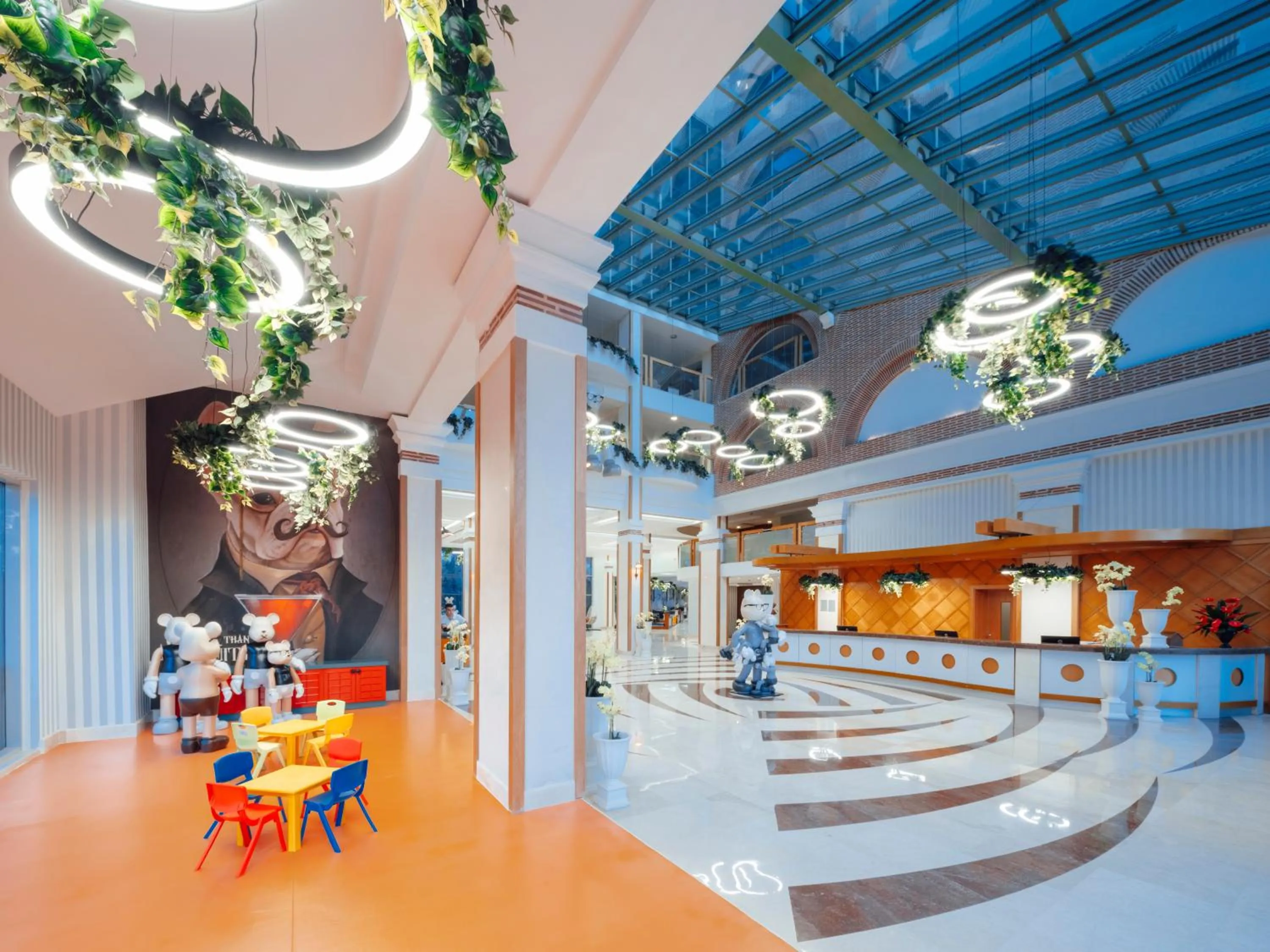 Lobby or reception in Selectum Family Resort Side