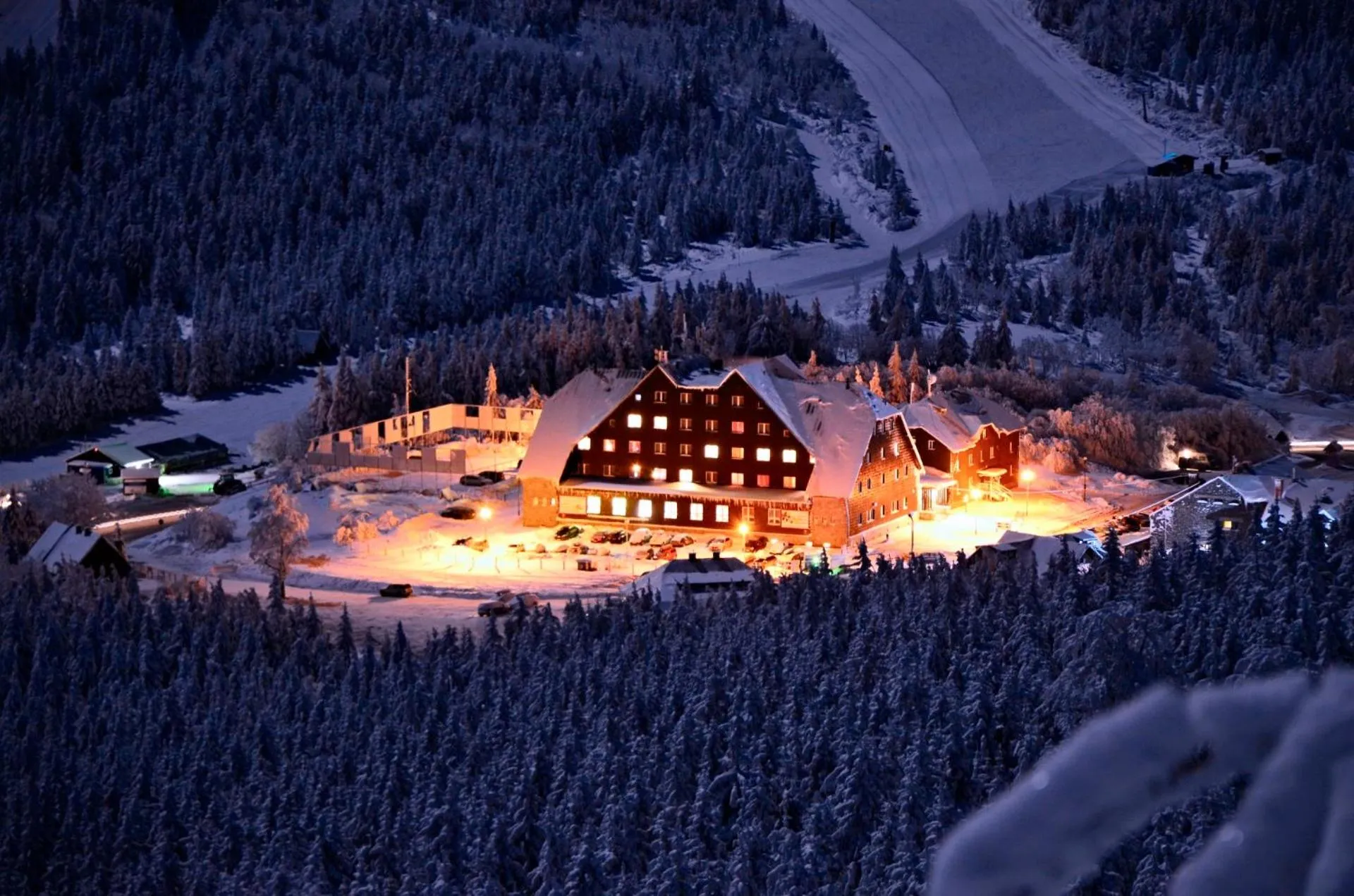 Property building in Hotel Červenohorské sedlo