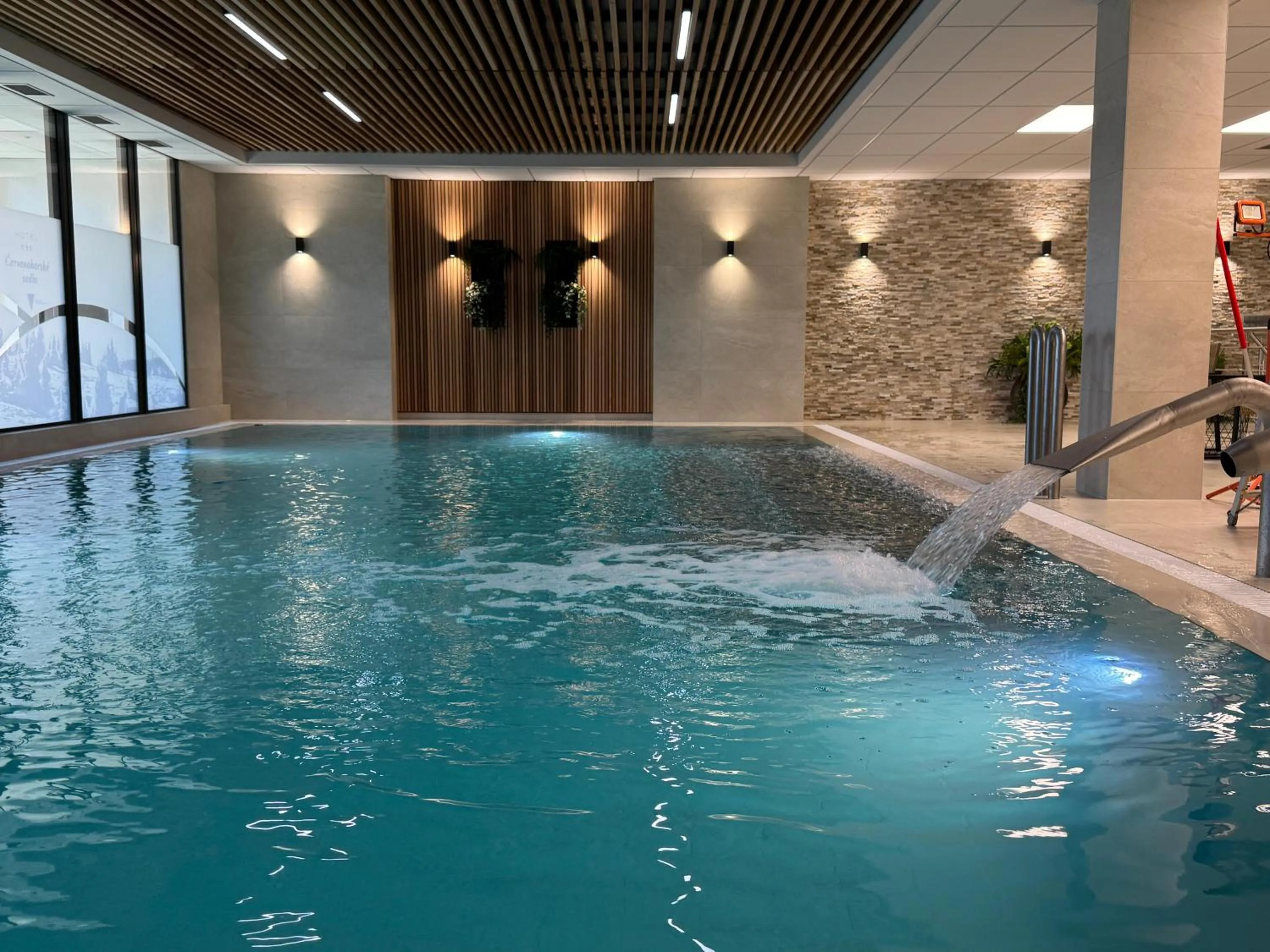 Swimming pool in Hotel Červenohorské sedlo