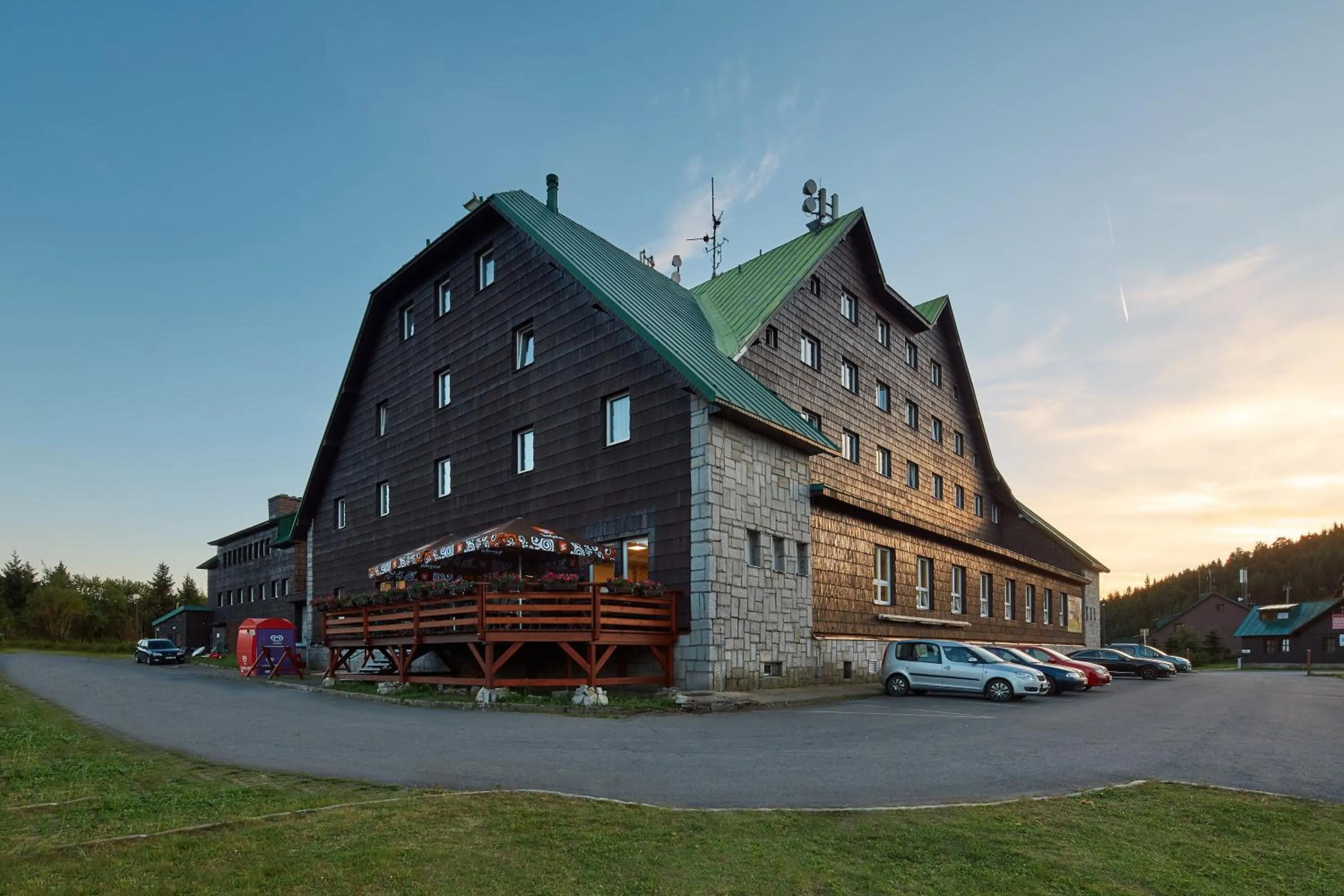Property building in Hotel Červenohorské sedlo