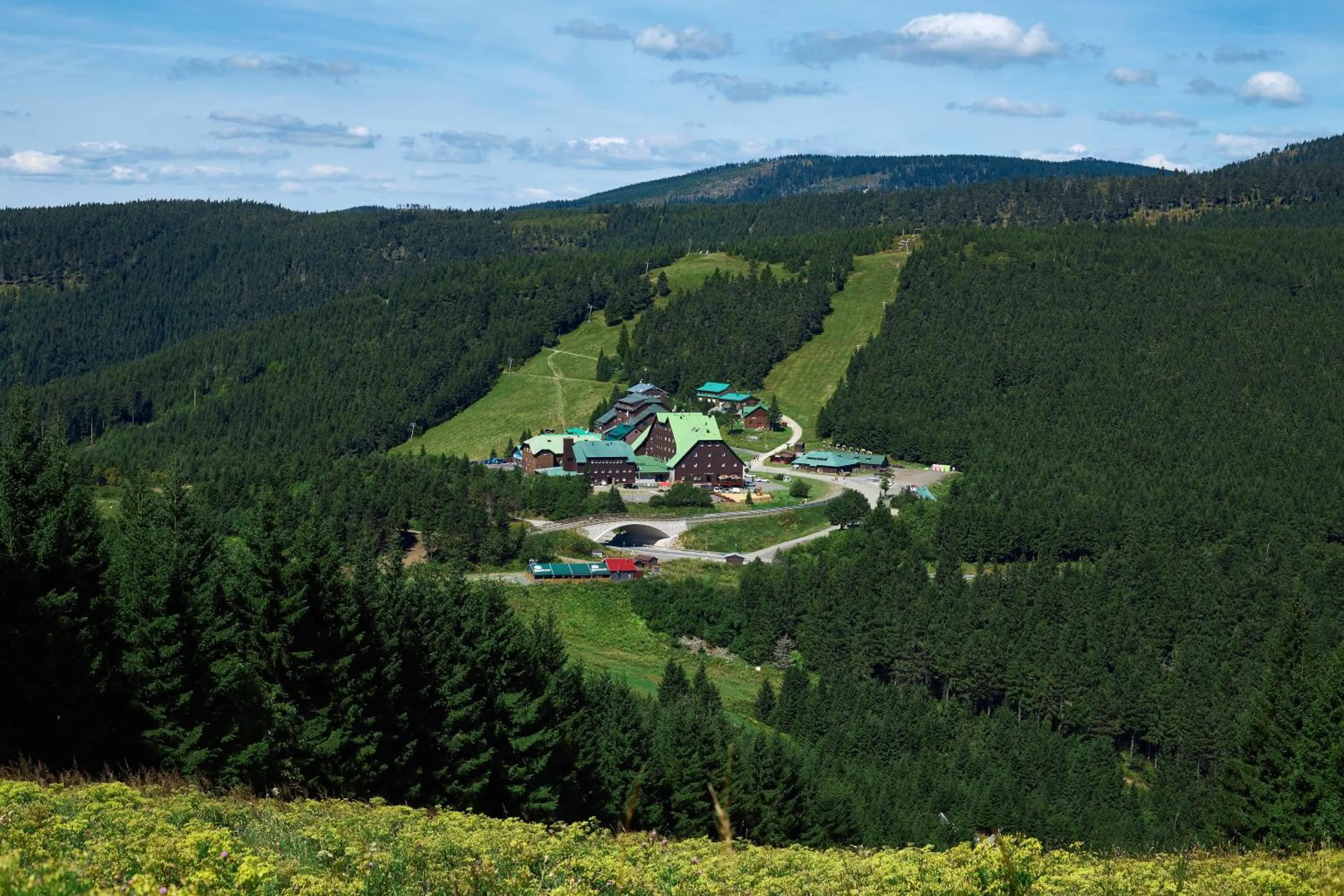 Summer in Hotel Červenohorské sedlo