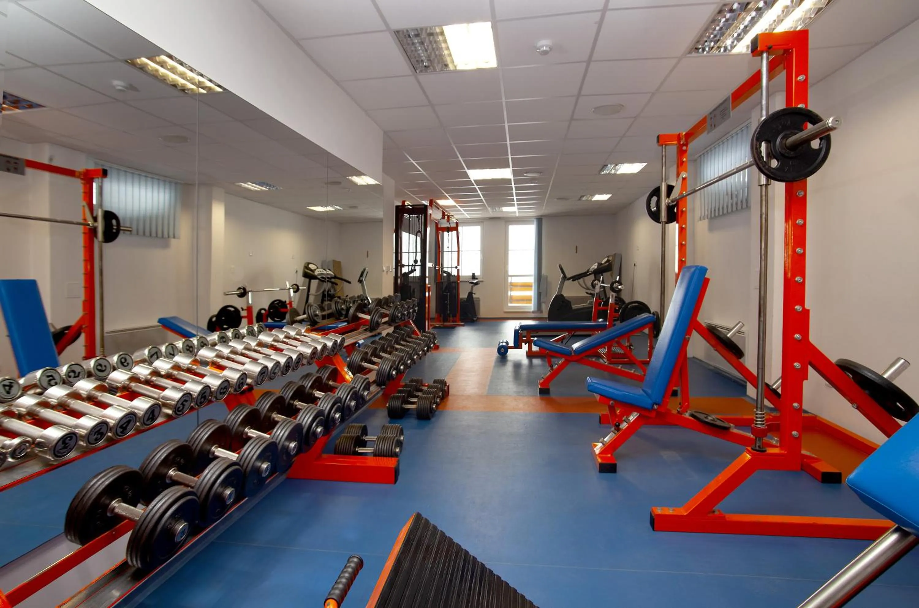 Fitness centre/facilities in Hotel Petrovy kameny