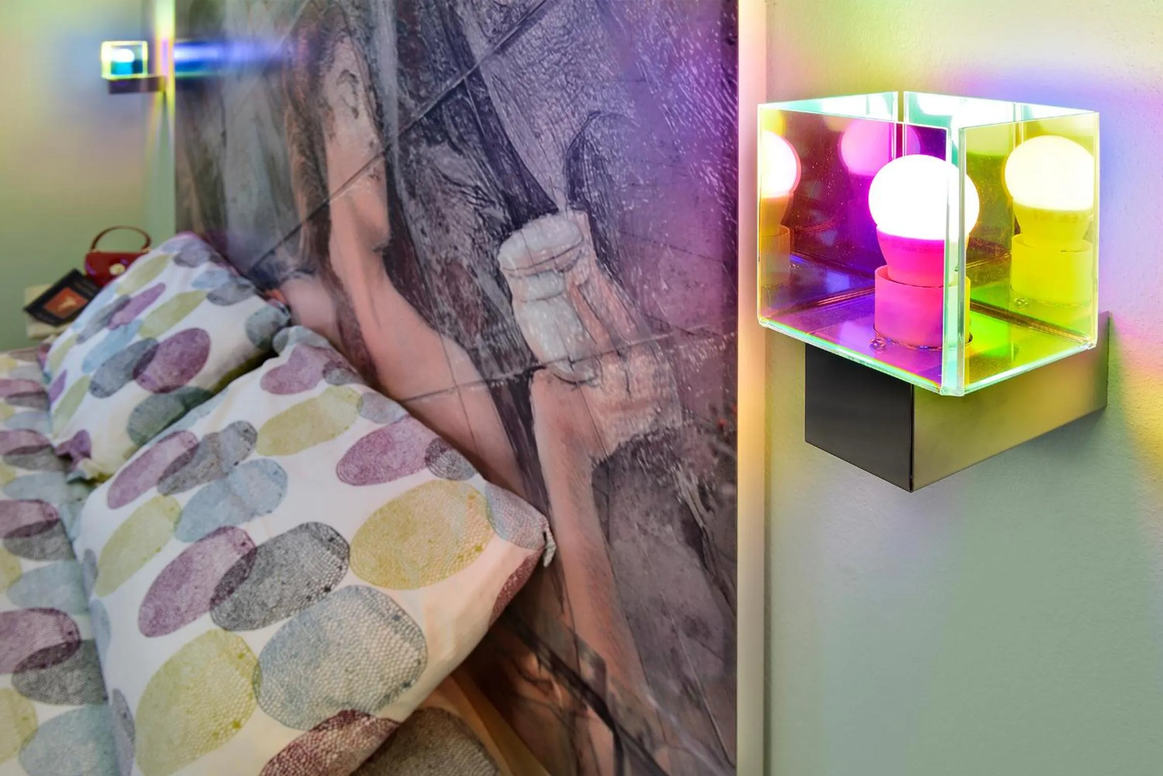 Decorative detail in SmArt Hotel Bartolini