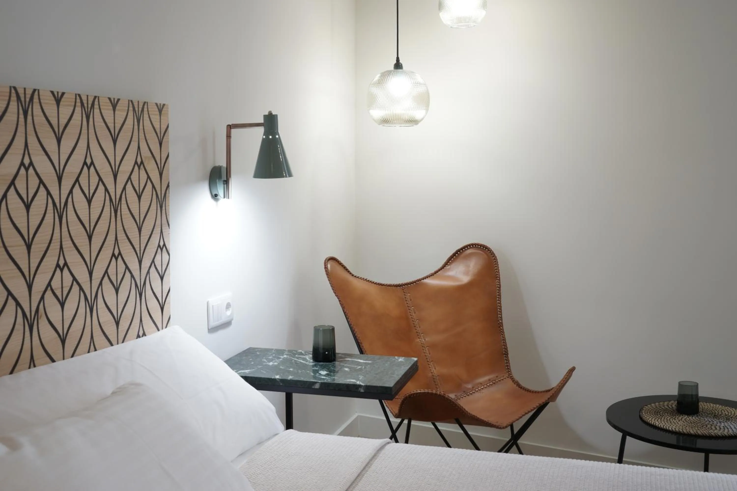 Living room, Bed in MD Design Hotel - Portal del Real