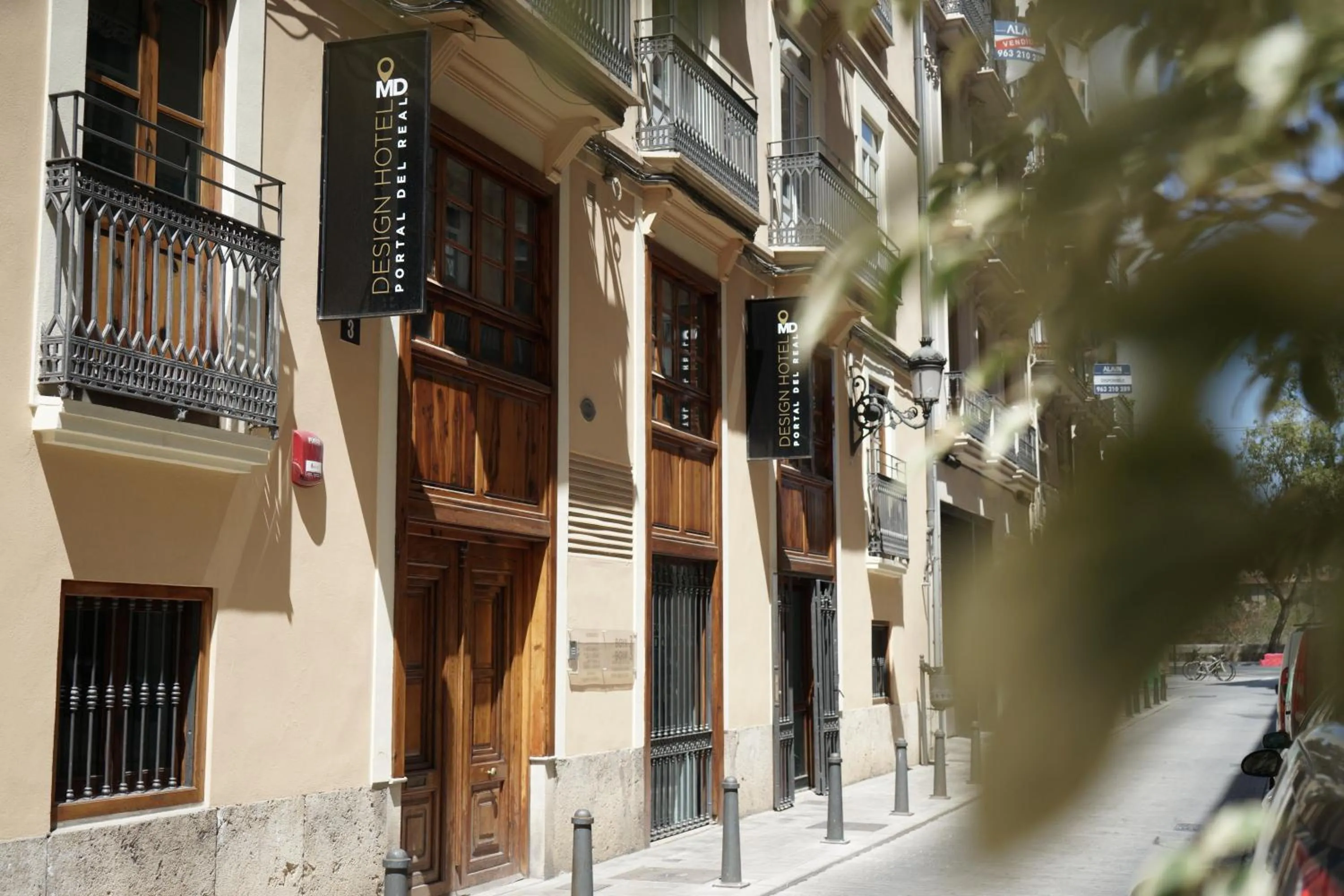 Property building in MD Design Hotel - Portal del Real