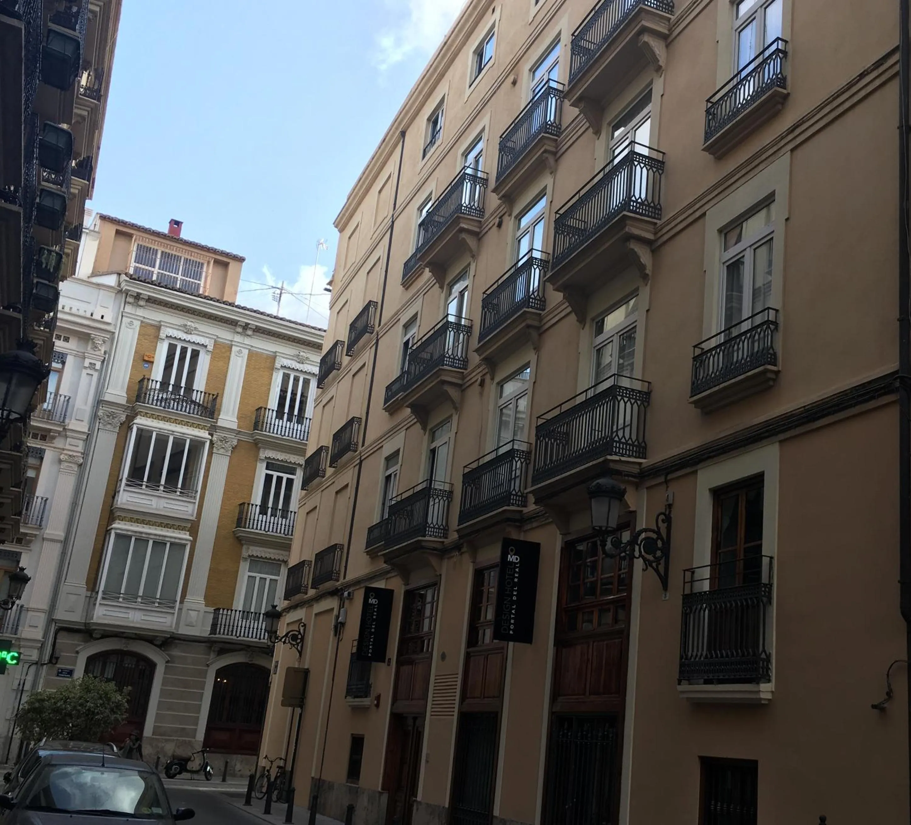 Property building in MD Design Hotel - Portal del Real