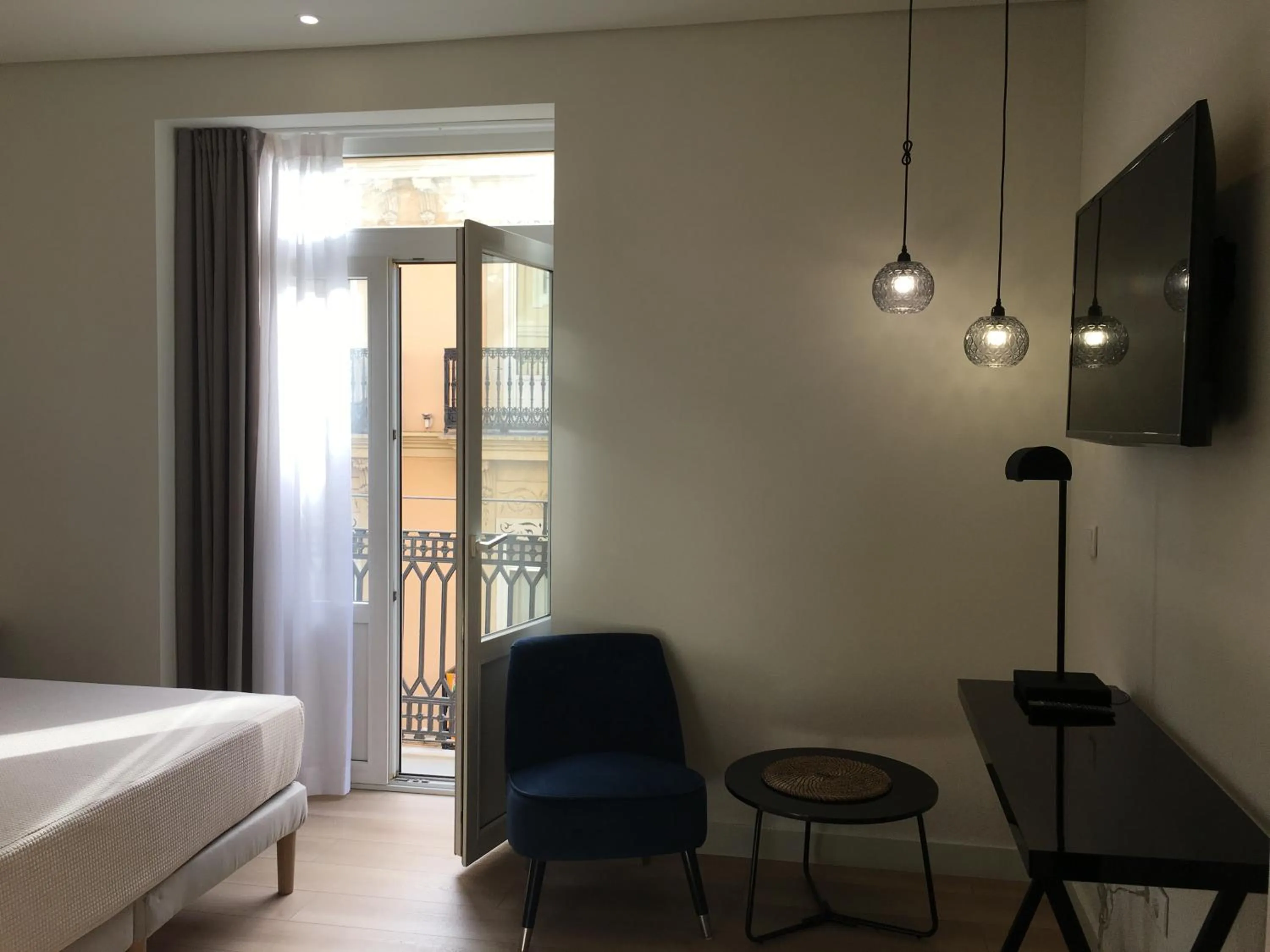 TV and multimedia, Bed in MD Design Hotel - Portal del Real