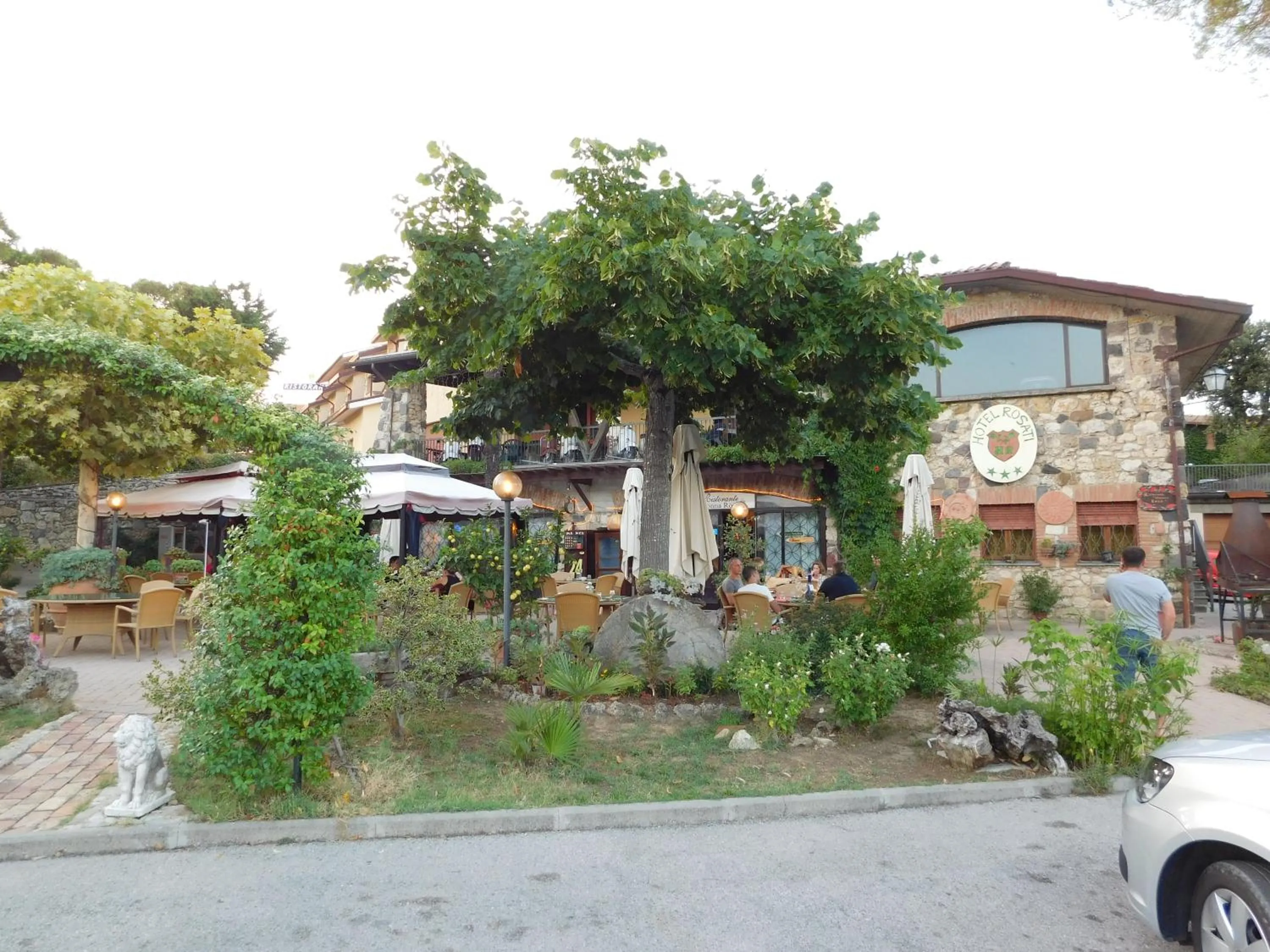 Garden in Hotel Rosati