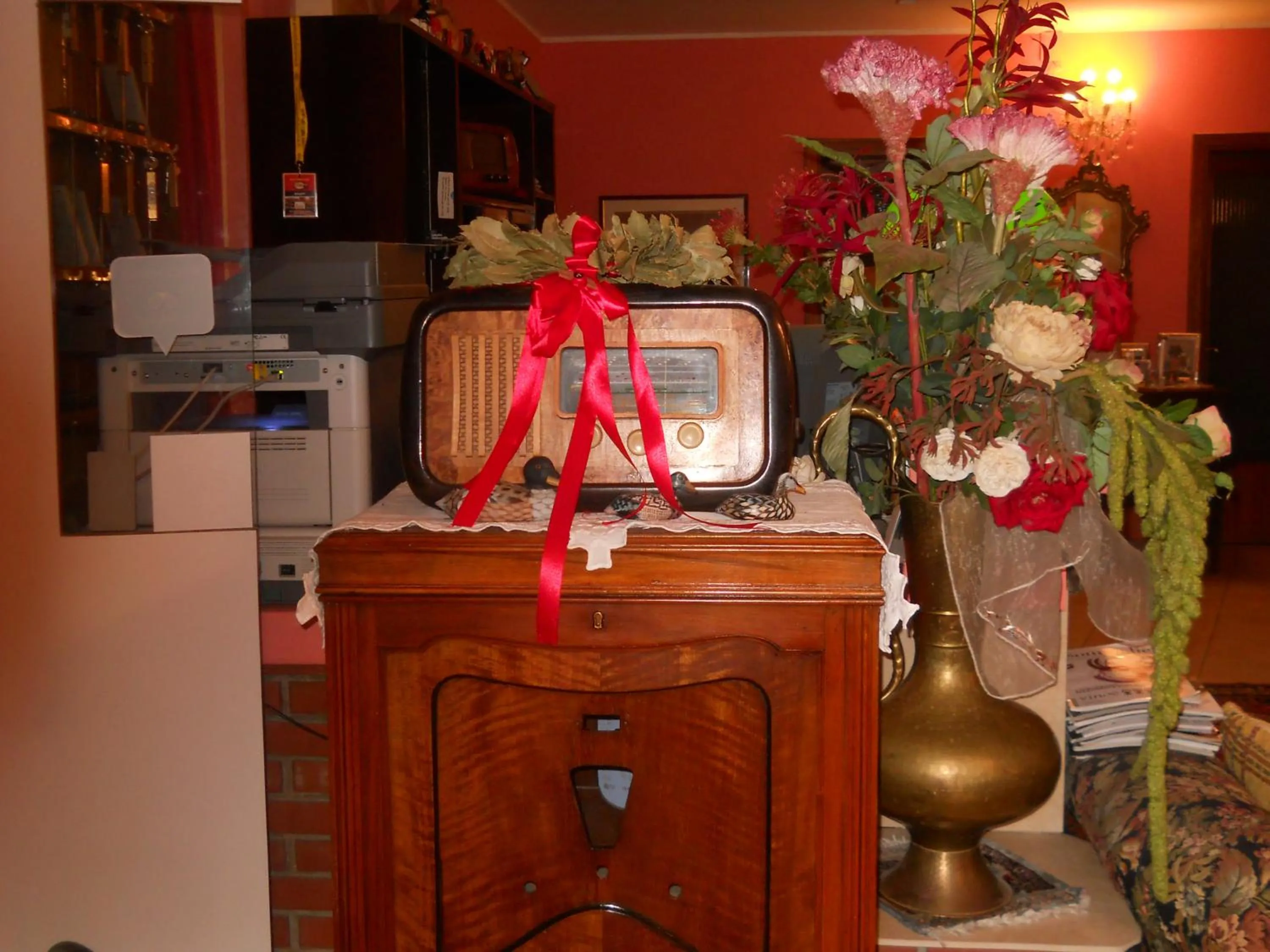 Lobby or reception in Hotel Rosati