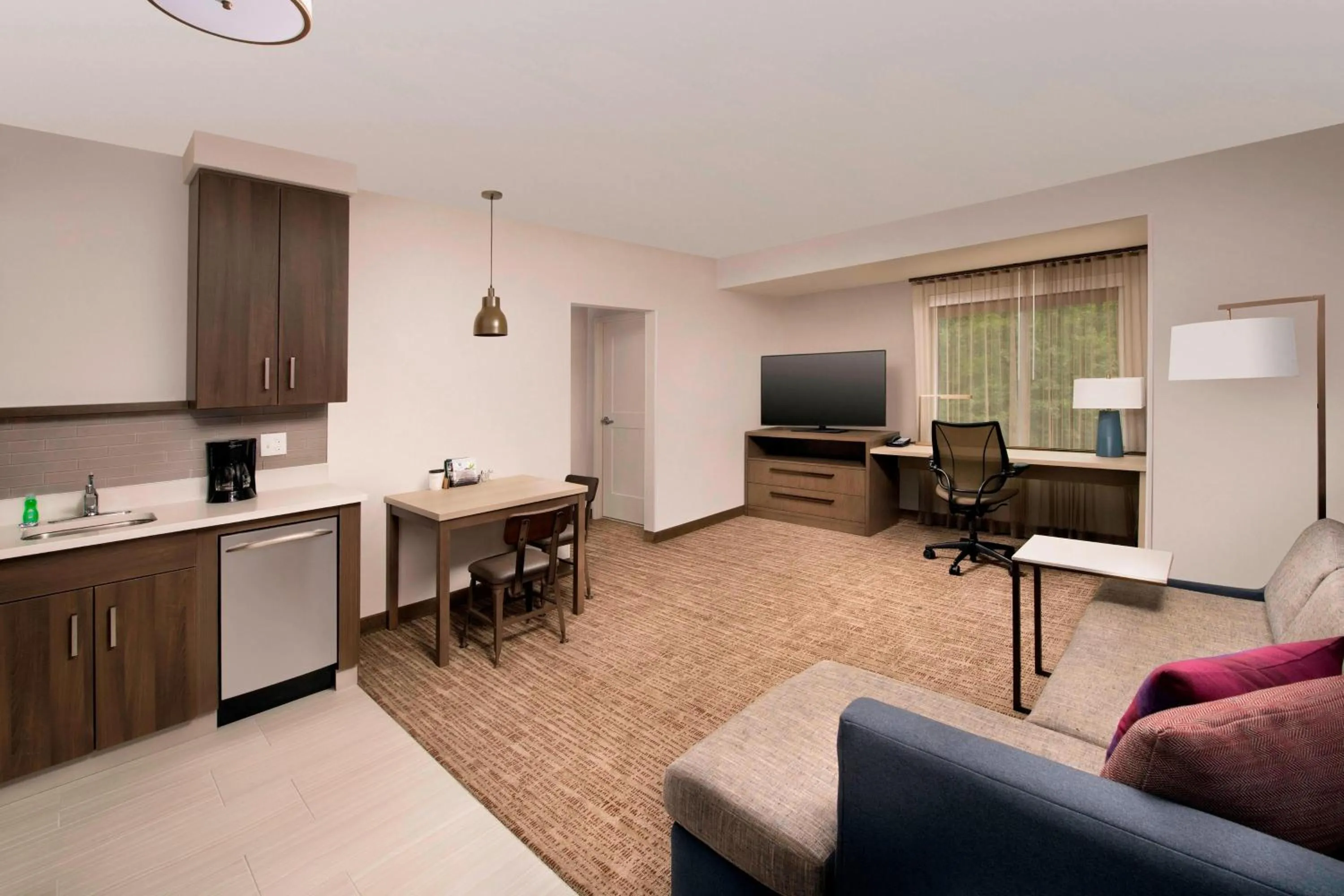 Living room in Residence Inn by Marriott Baltimore Owings Mills