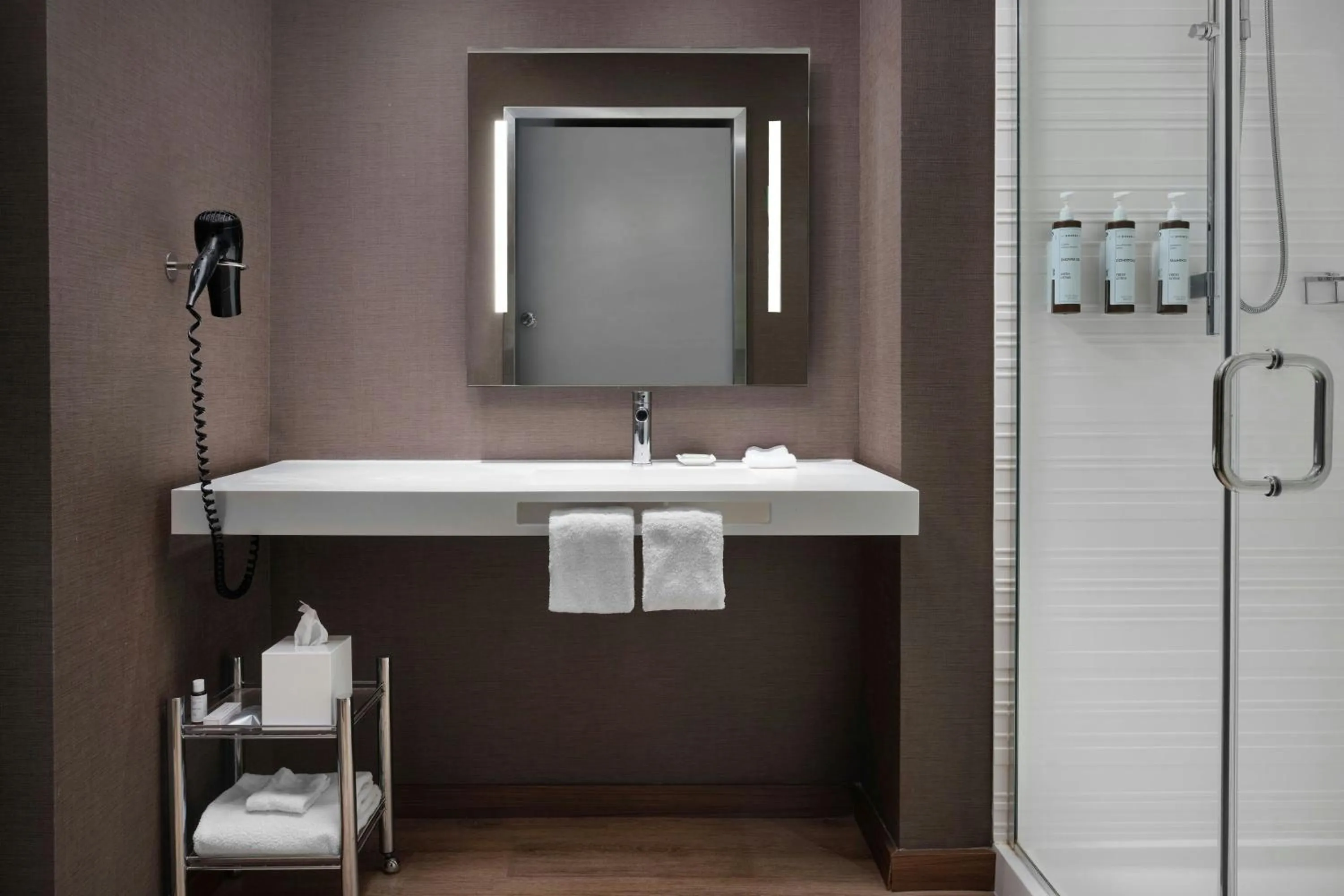 Bathroom in AC Hotel by Marriott Dallas Downtown