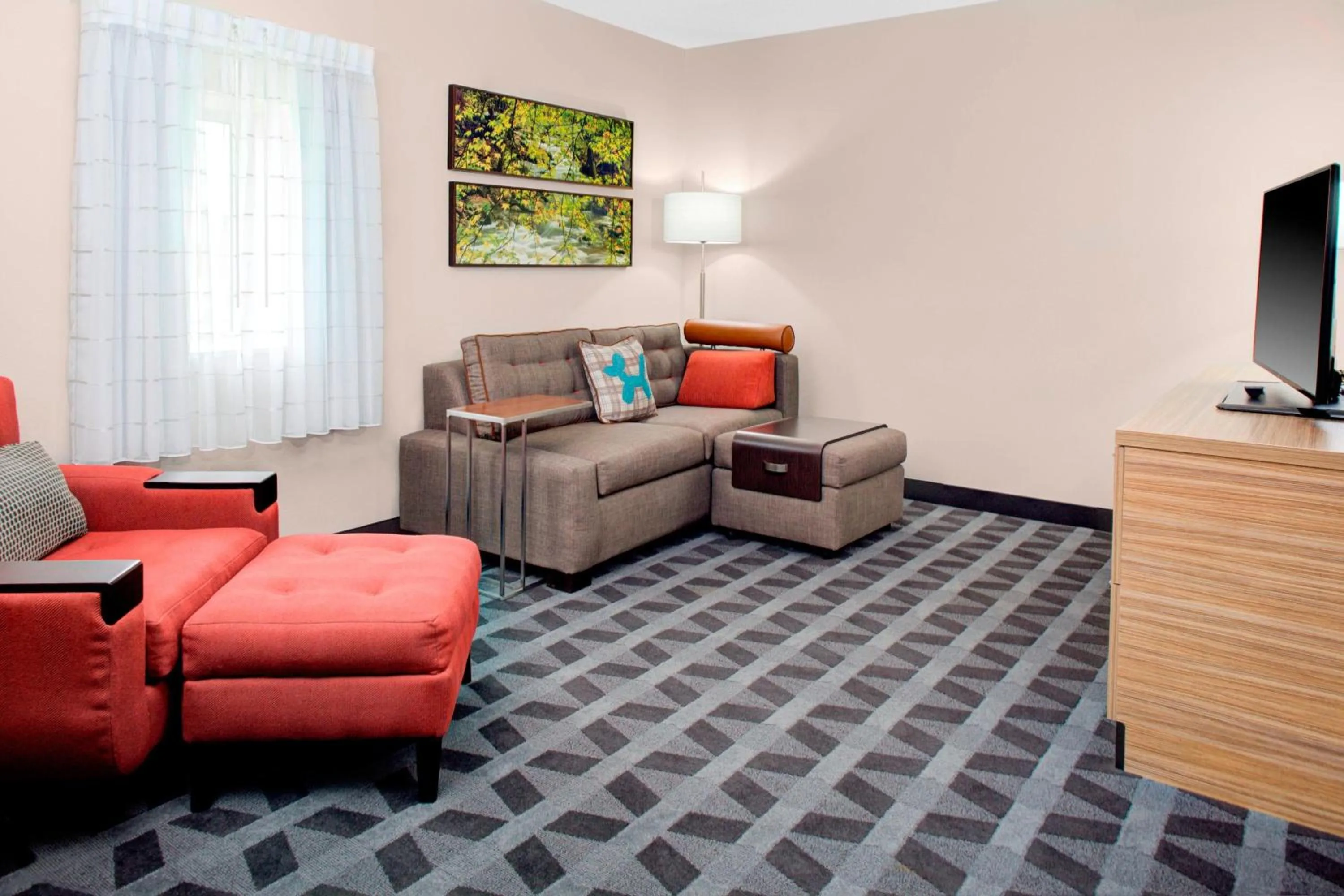 Living room in TownePlace Suites by Marriott Parkersburg