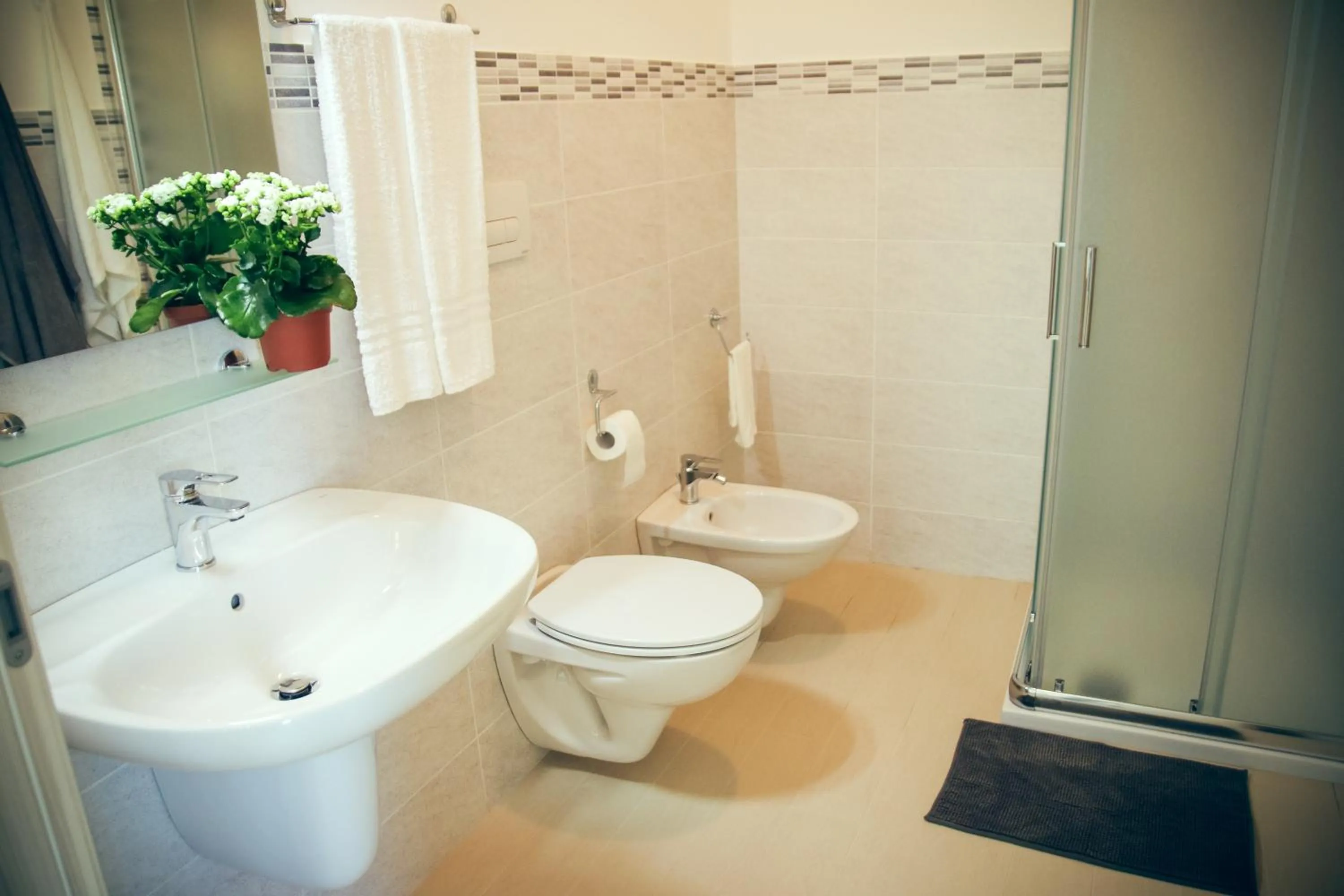 Bathroom in Il Sorriso B&B