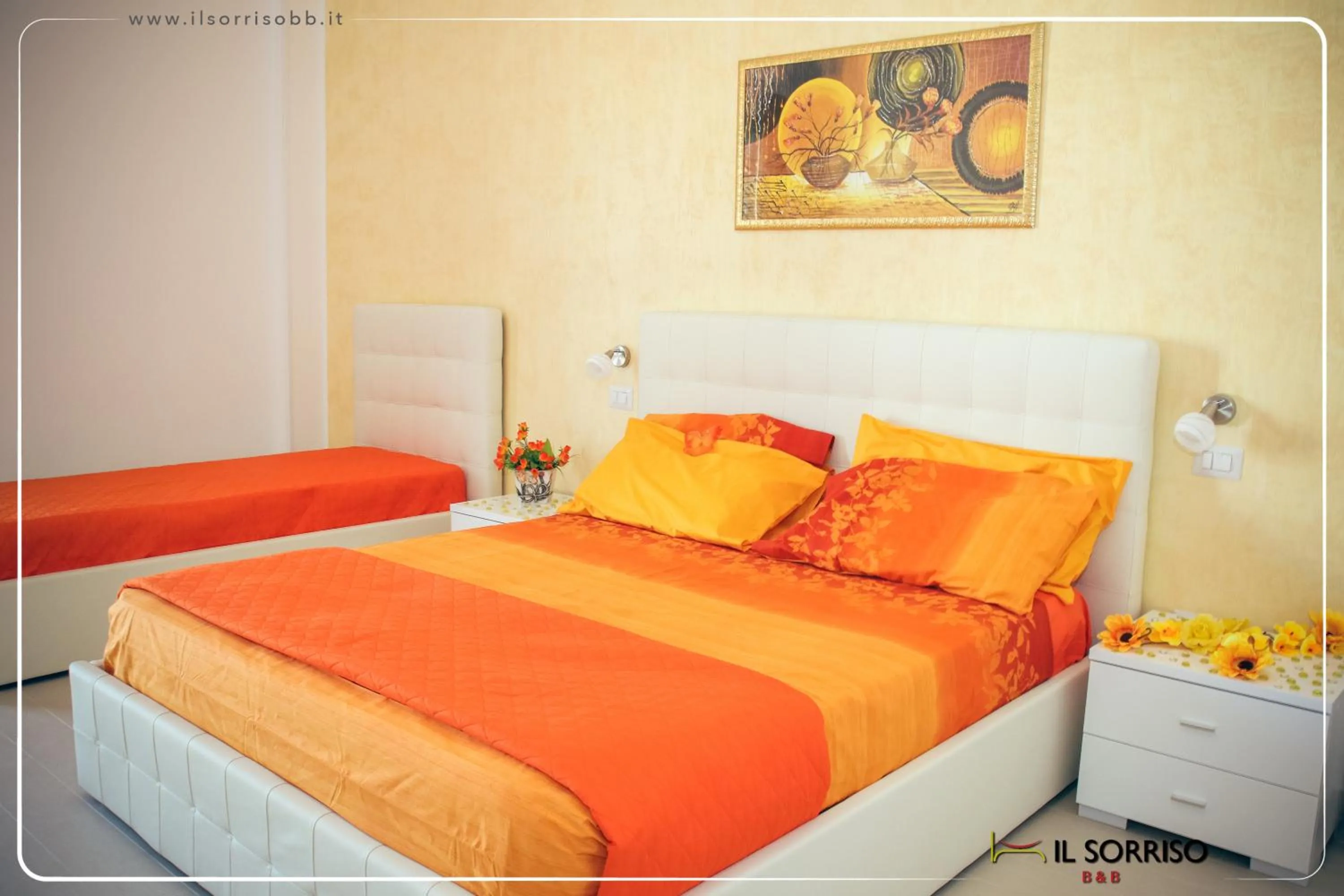 Bed in Il Sorriso B&B