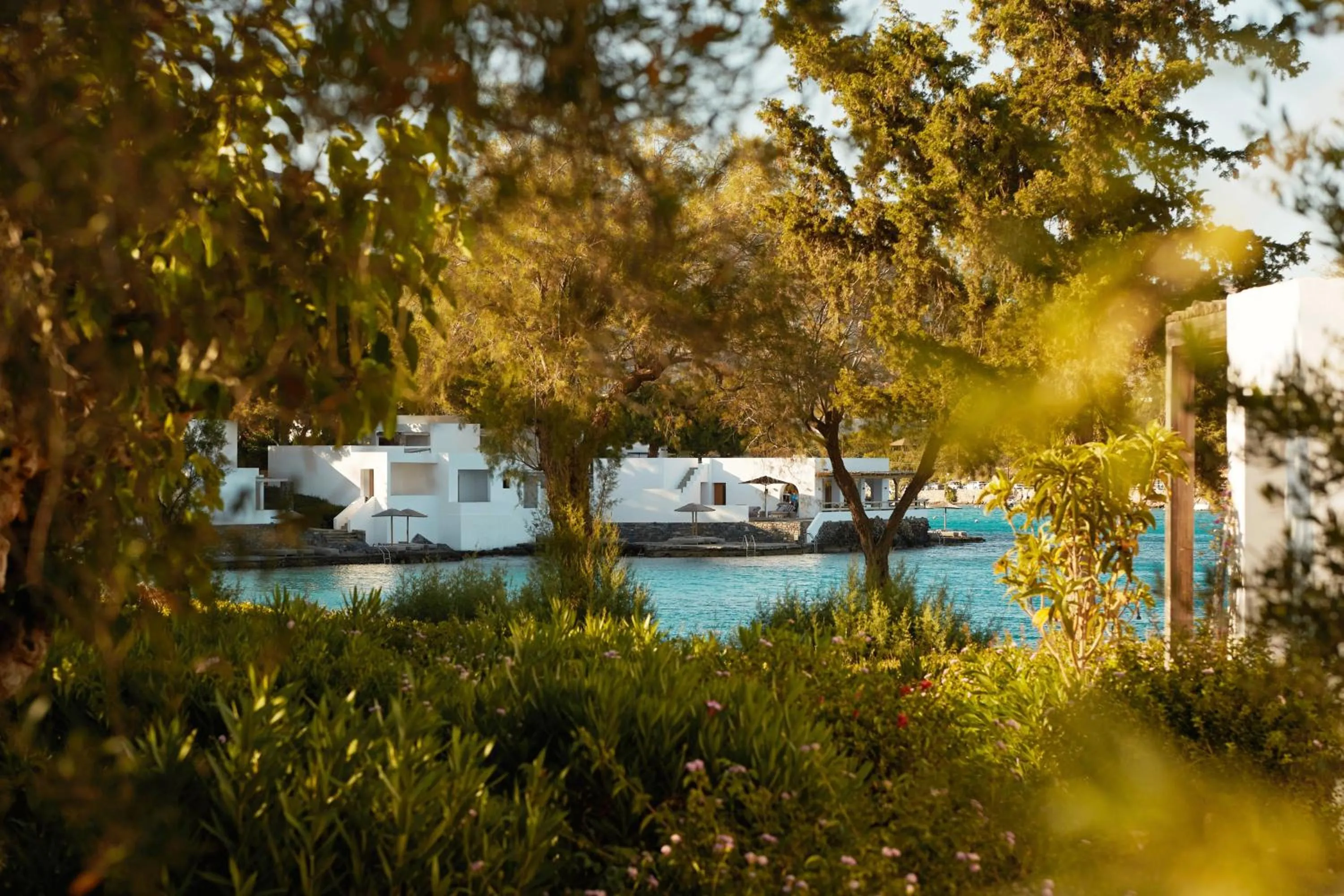 Property building in Minos Beach Art Hotel, a Member of Design Hotels