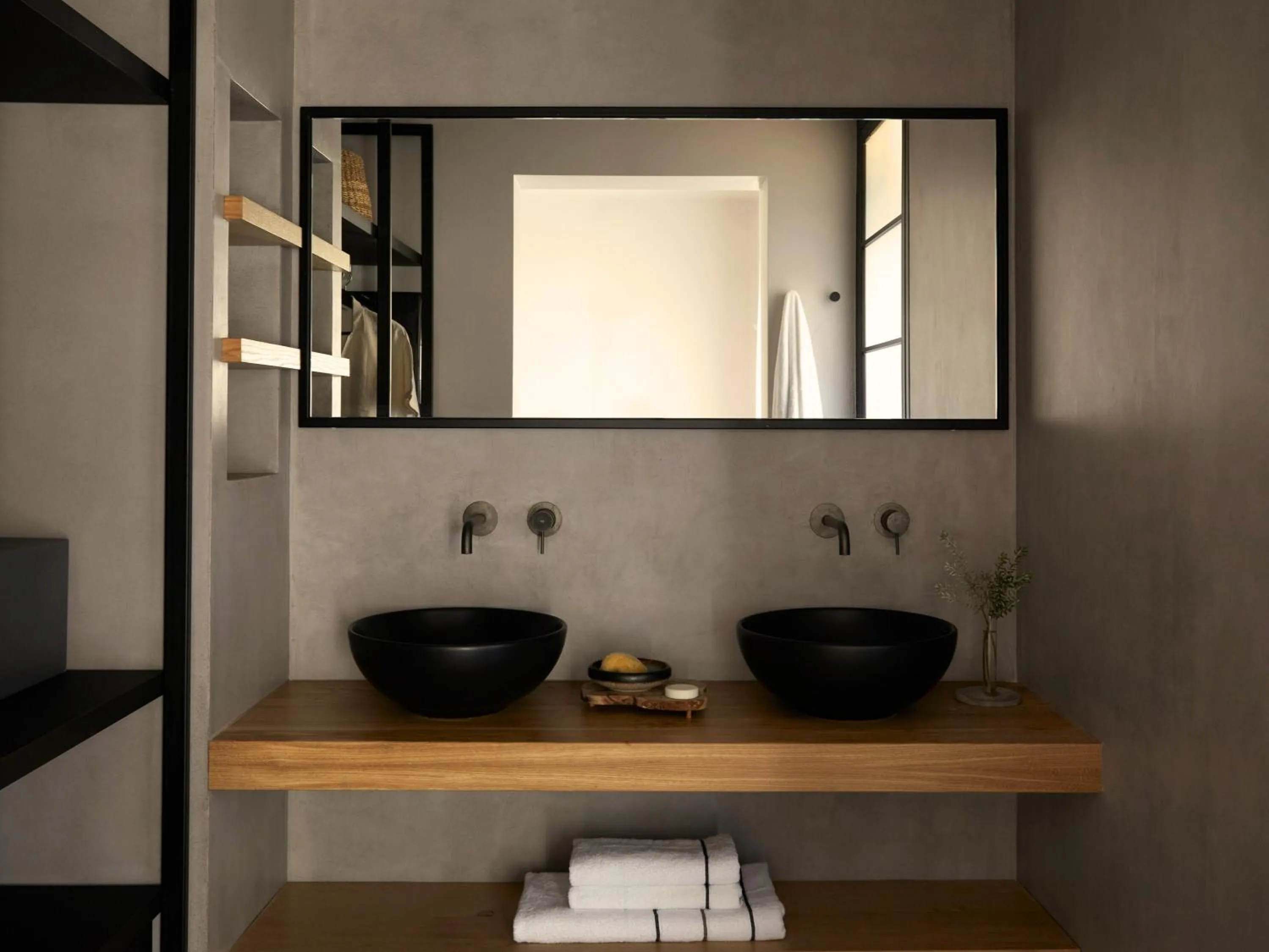 Bathroom in Minos Beach Art Hotel, a Member of Design Hotels