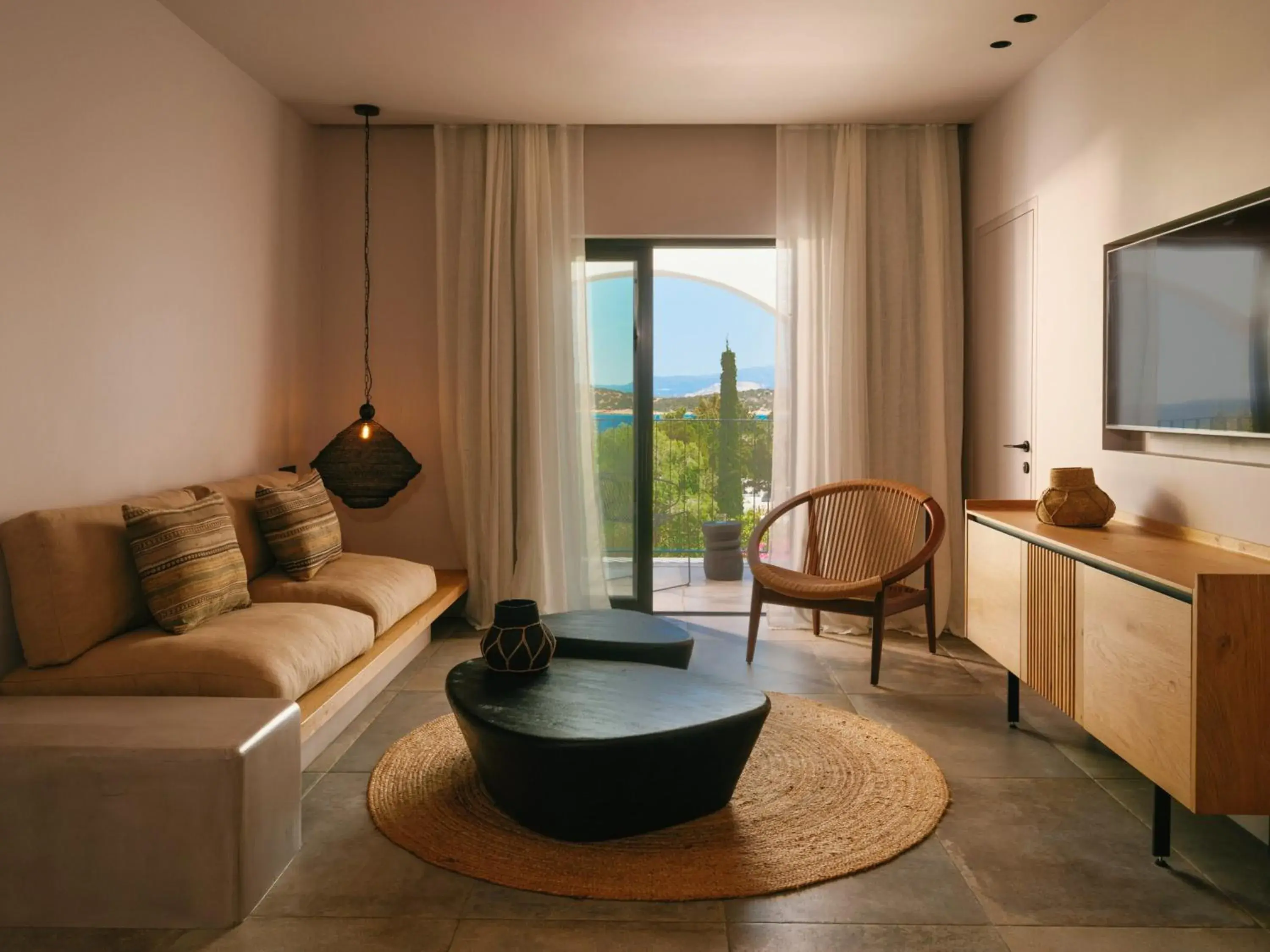 Sea View Suite - Main Building in Minos Beach Art Hotel, a Member of Design Hotels Sea View Suite - Main Building in Minos Beach Art Hotel, a Member of Design Hotels