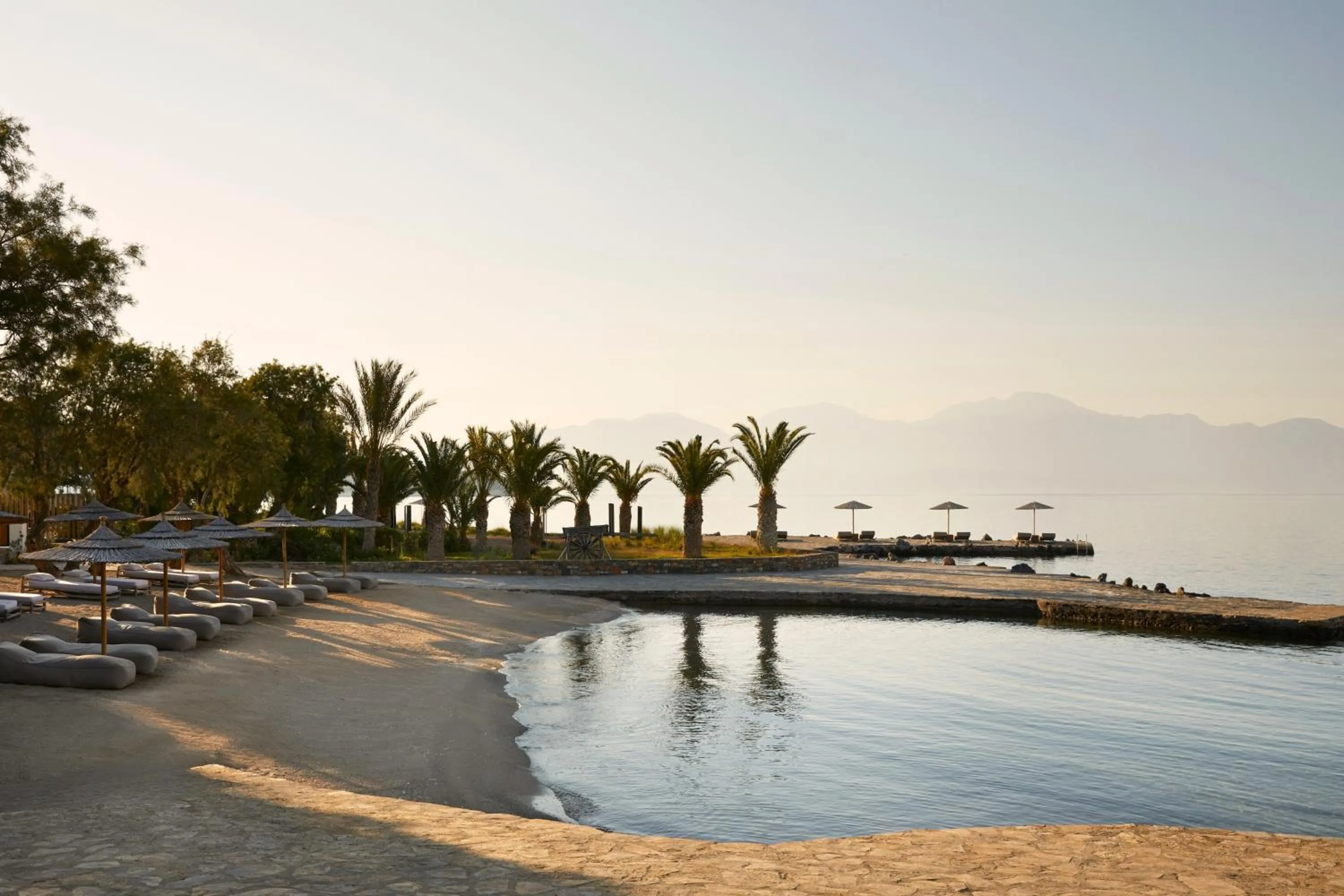 Beach in Minos Beach Art Hotel, a Member of Design Hotels