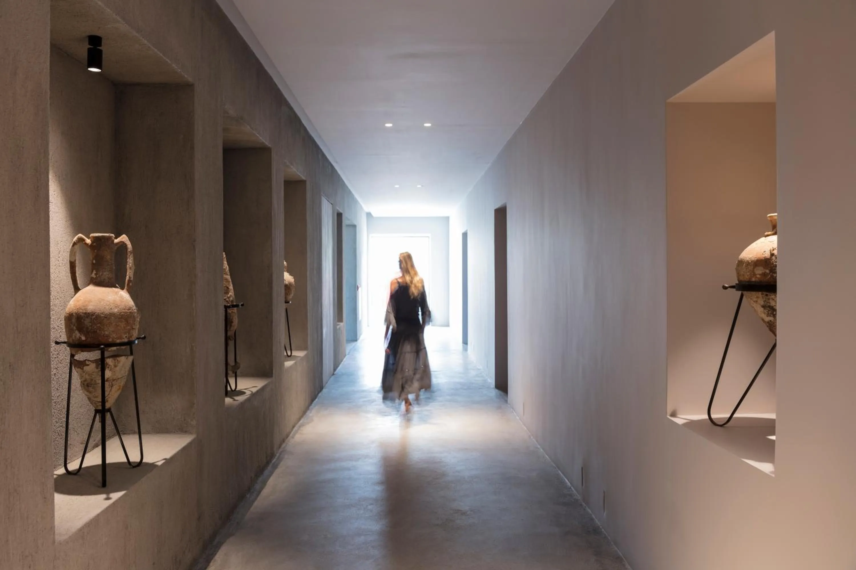 Lobby or reception in Minos Beach Art Hotel, a Member of Design Hotels