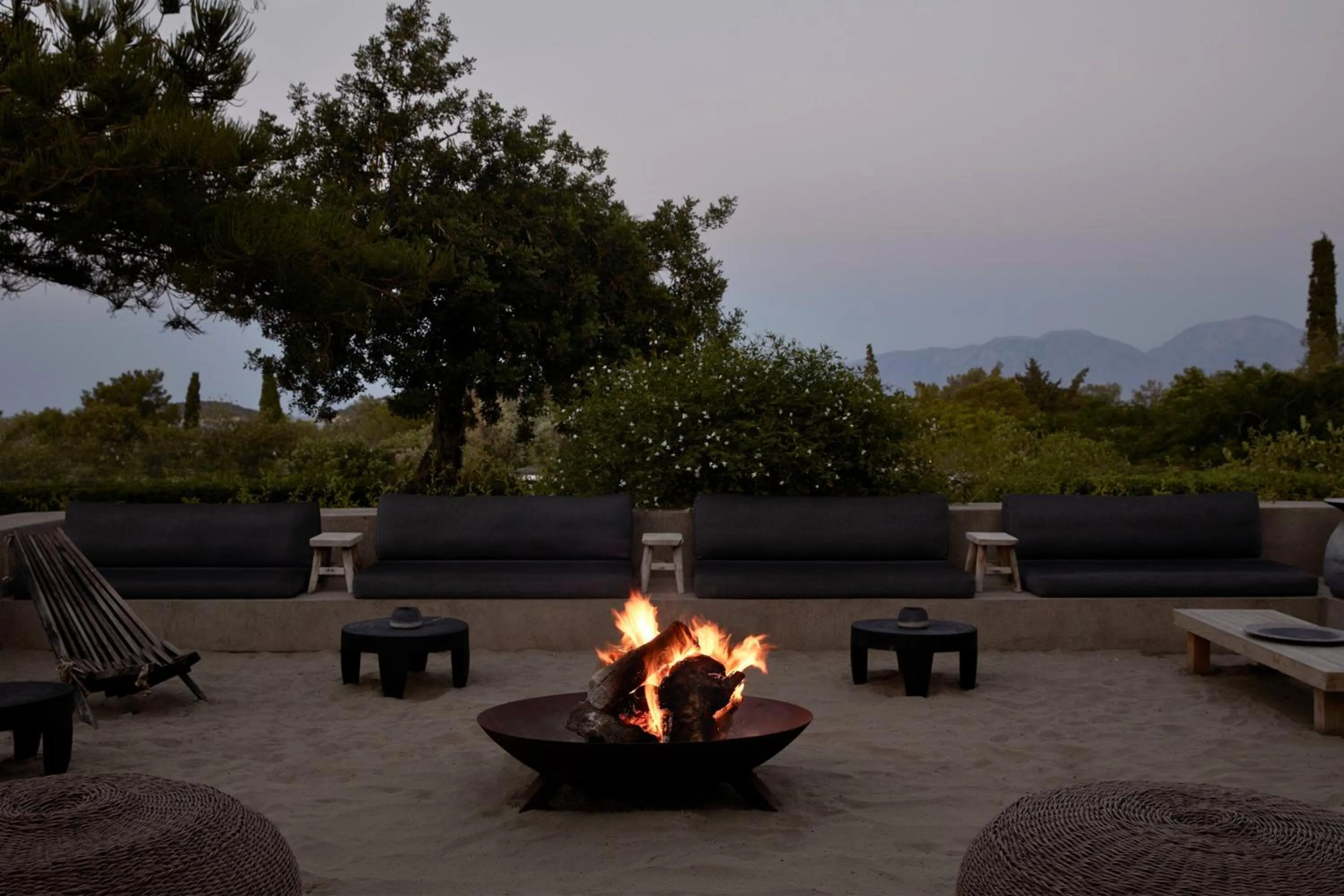 Lounge or bar in Minos Beach Art Hotel, a Member of Design Hotels