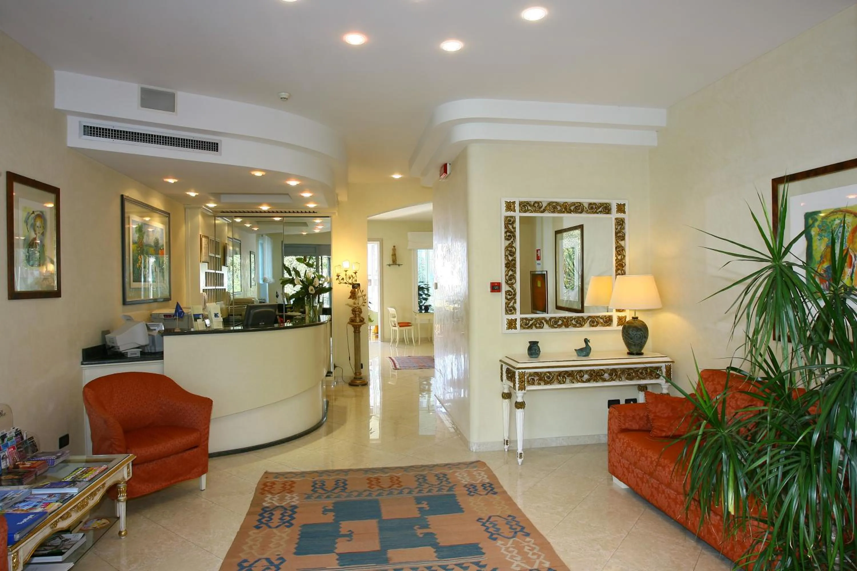 Lobby or reception in Hotel Helios