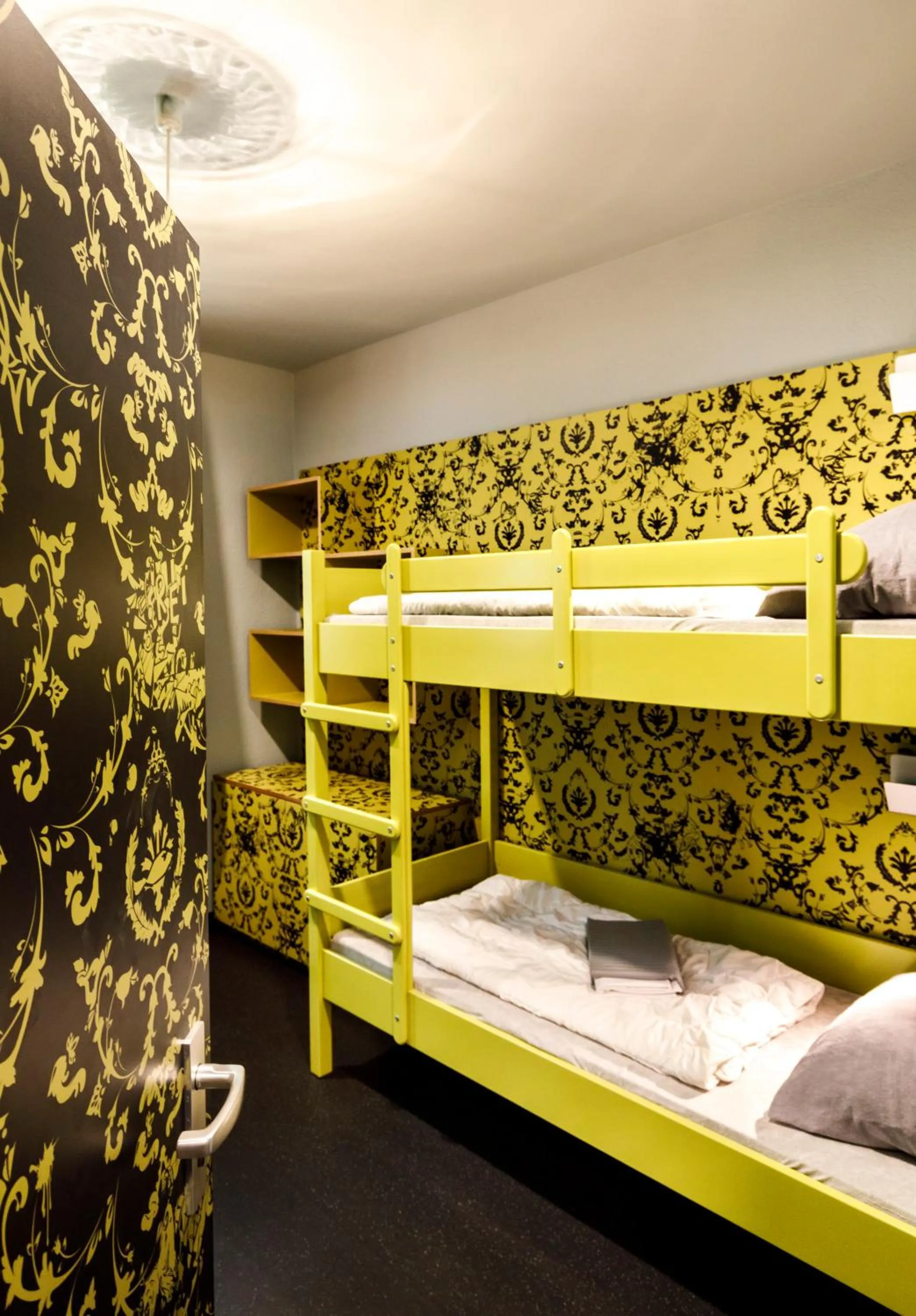 bunk bed, Bed in Youth Hostel Würzburg