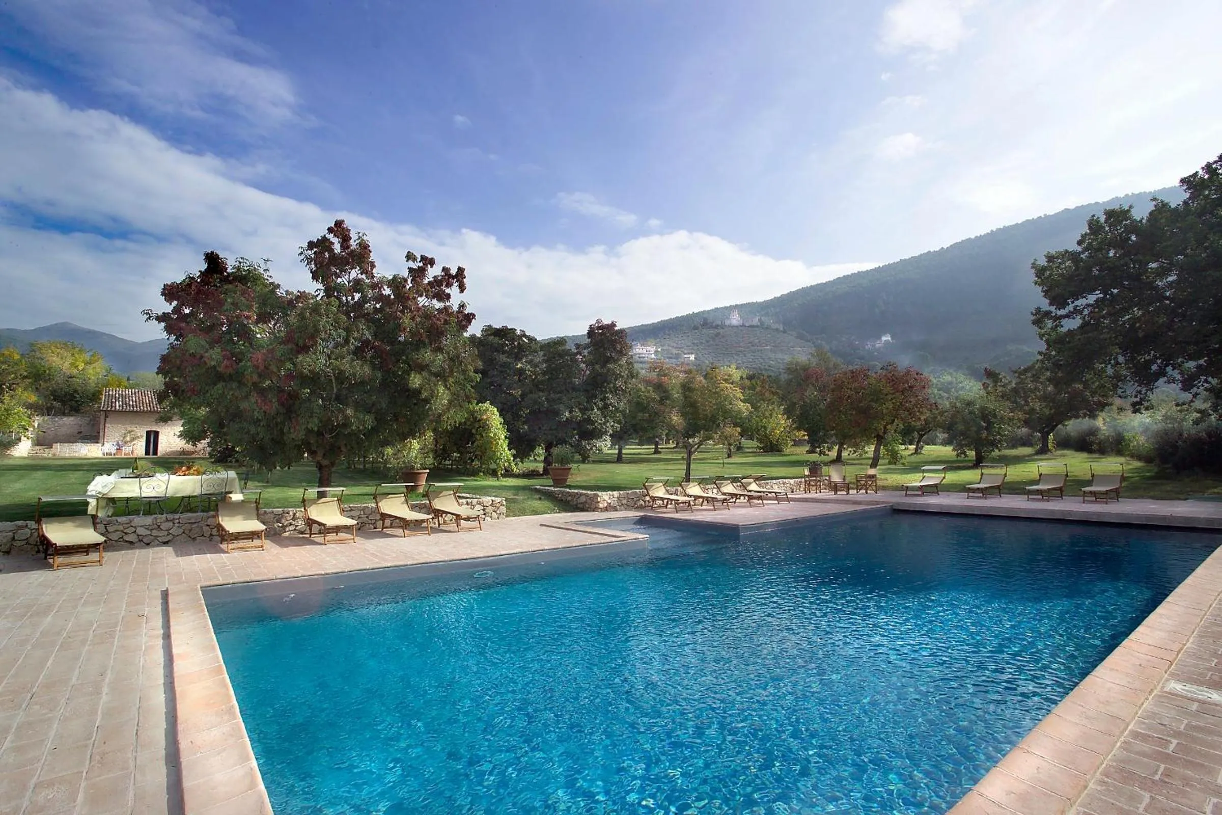 Swimming pool in Borgo Della Marmotta