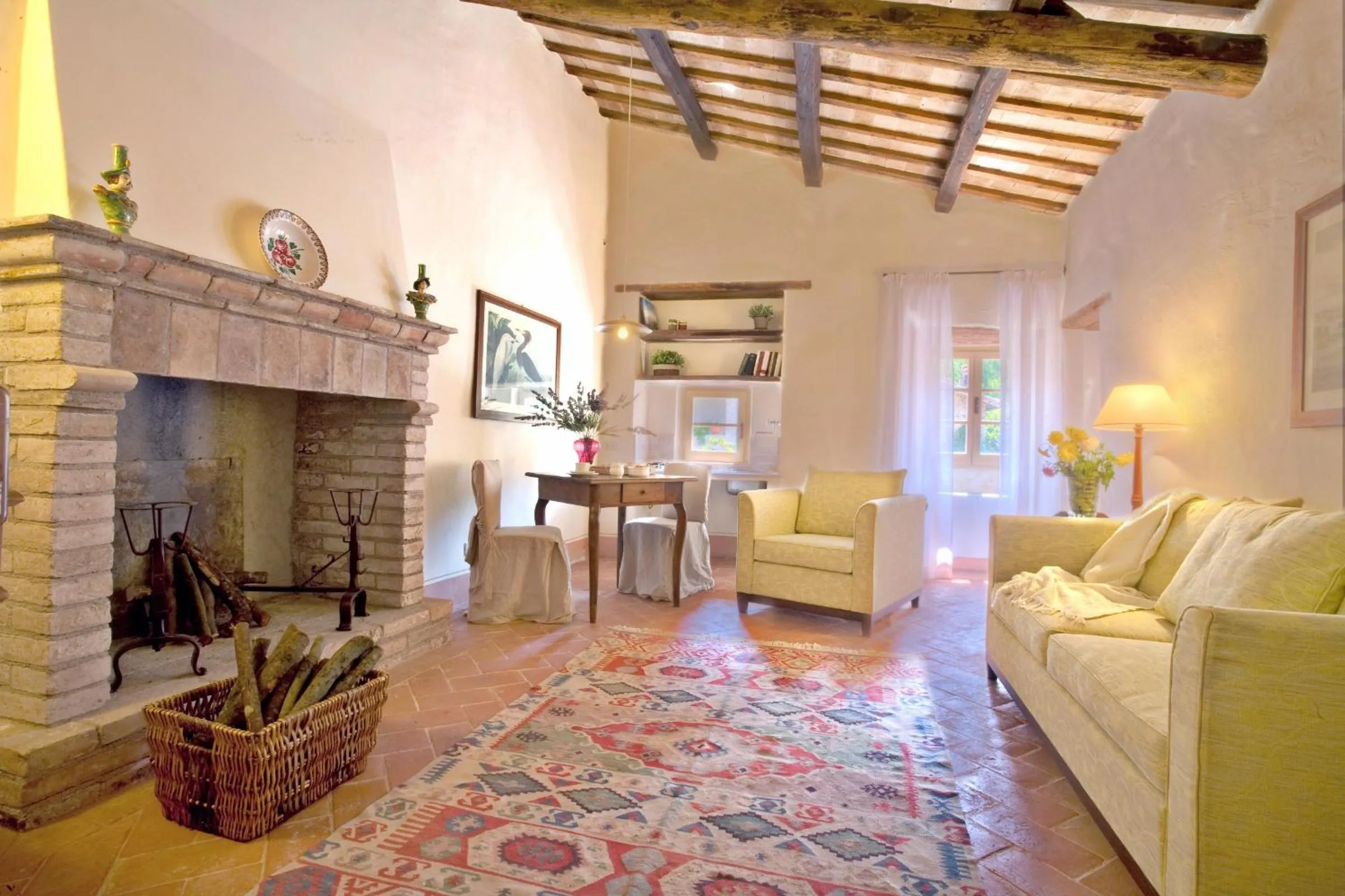 Living room in Borgo Della Marmotta