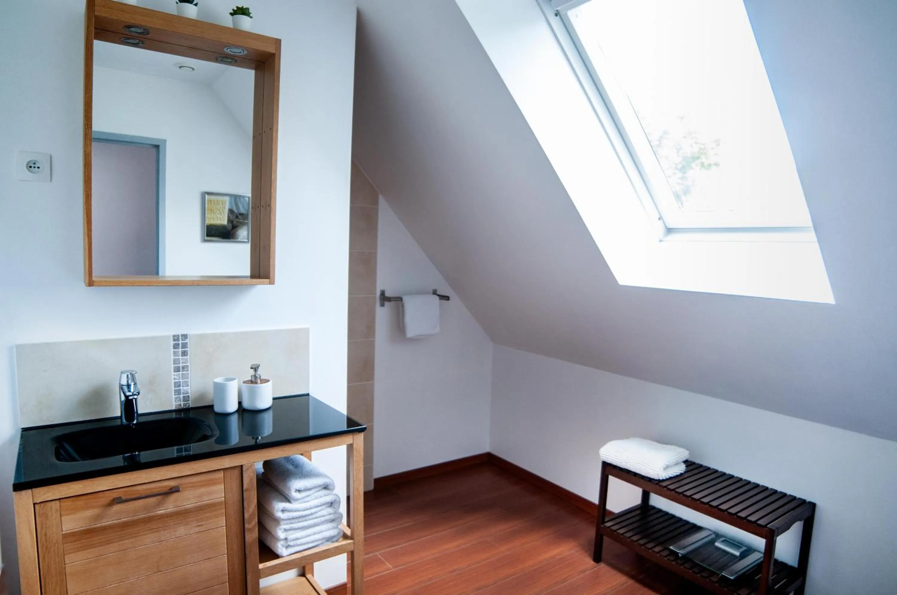 Bathroom in La Ferme d'Ervee de Saint-Roch