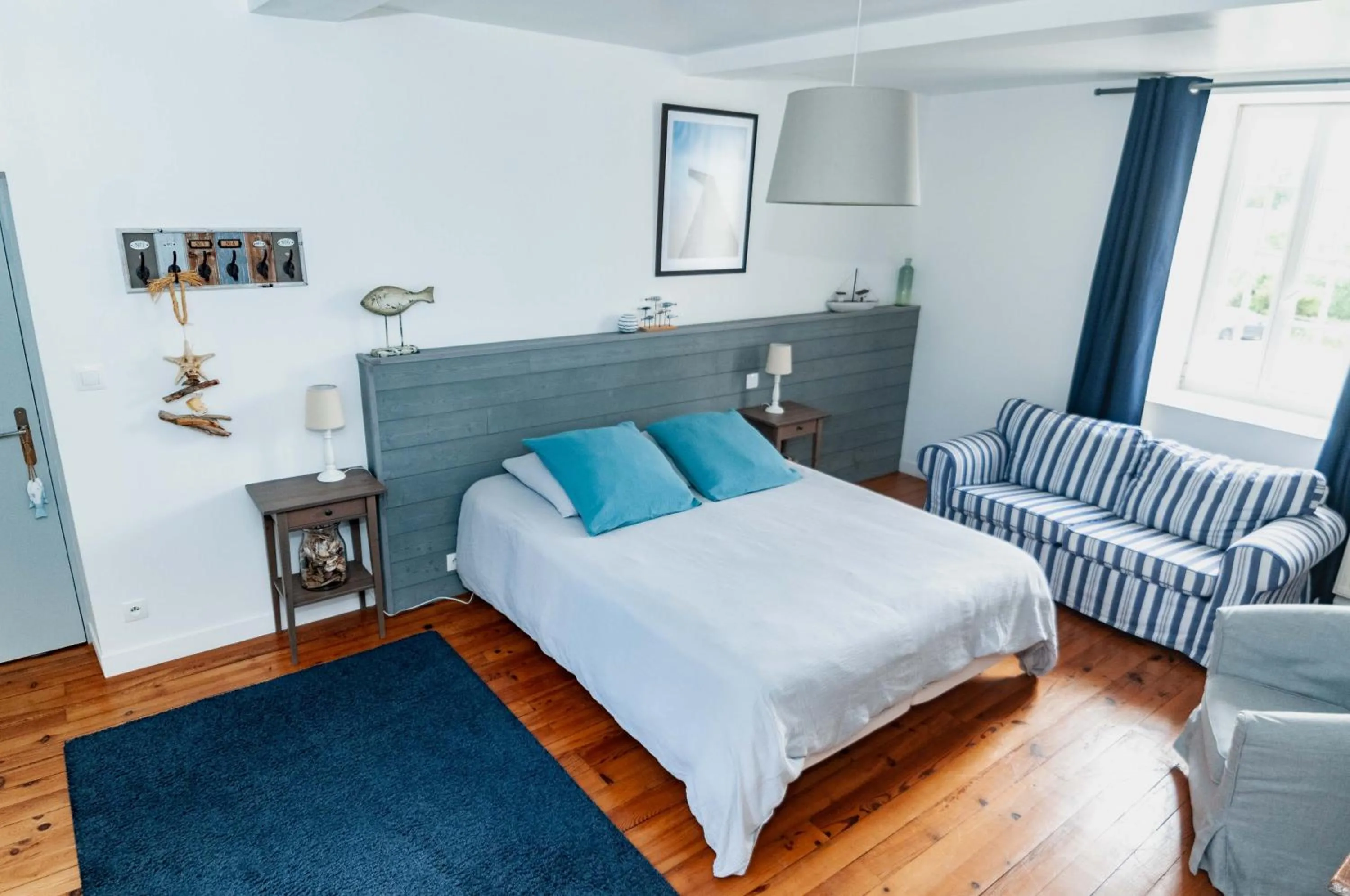 Photo of the whole room, Bed in La Ferme d'Ervee de Saint-Roch