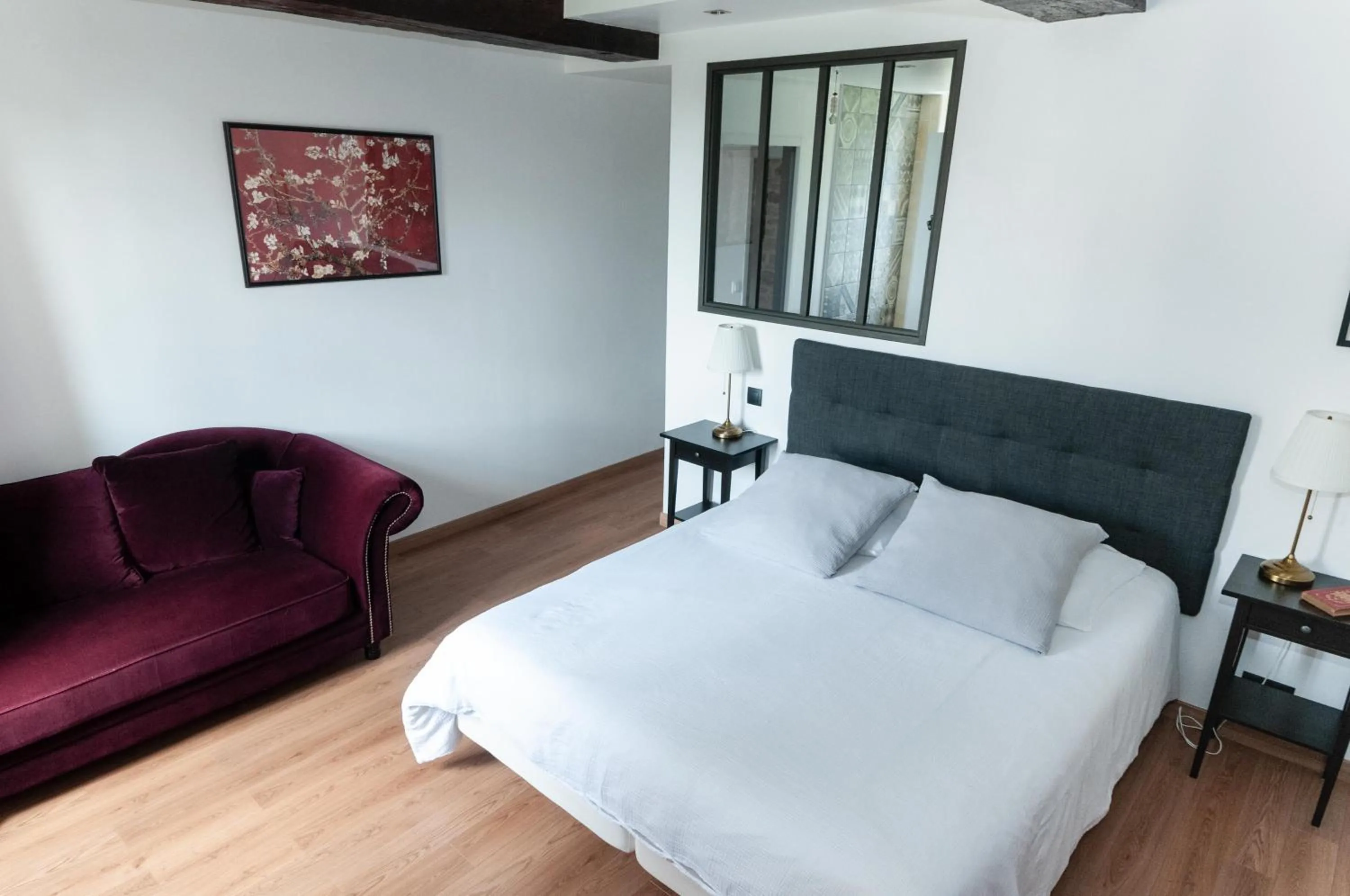 Photo of the whole room, Bed in La Ferme d'Ervee de Saint-Roch