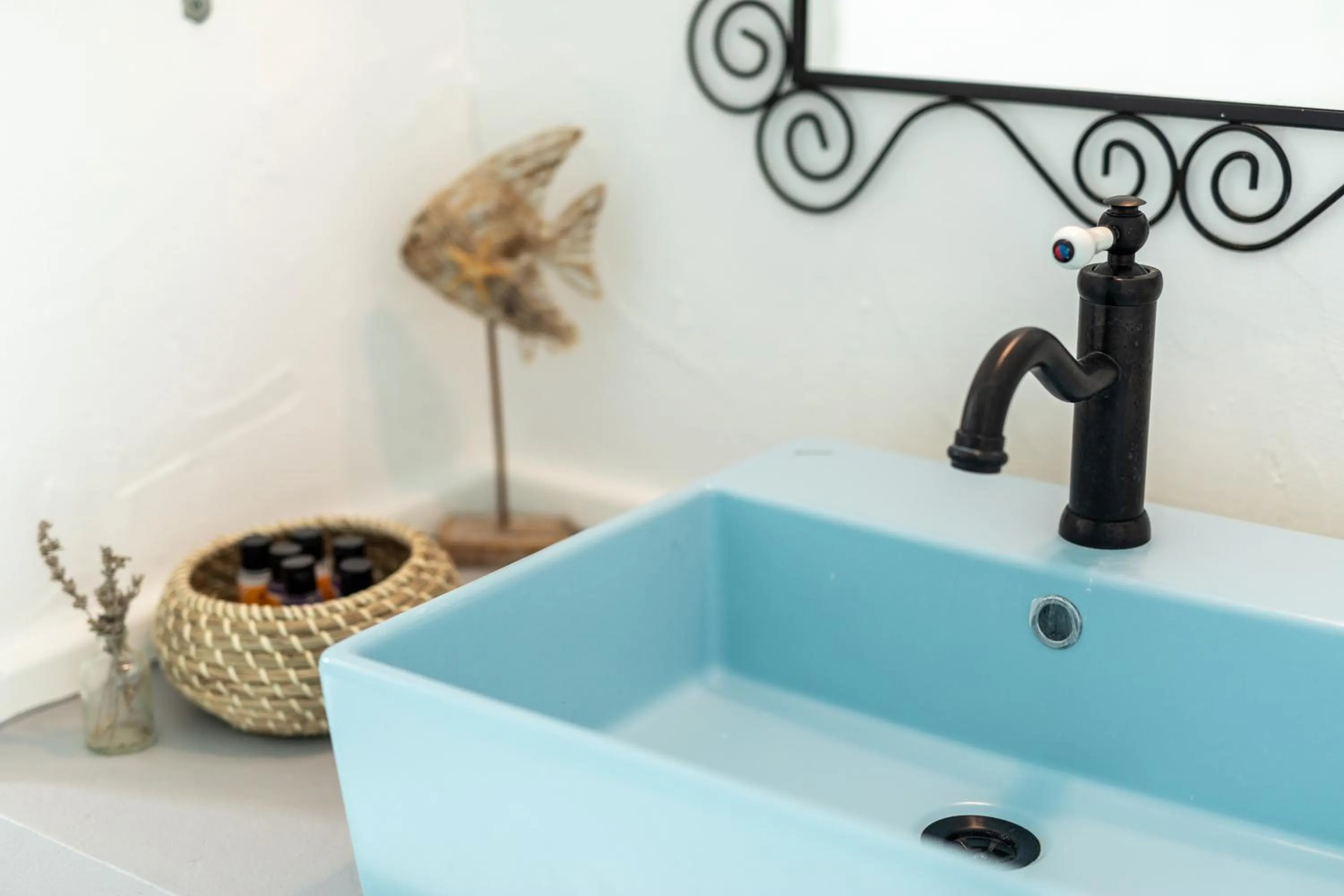 Bathroom in Deniz Kabugu Hotel