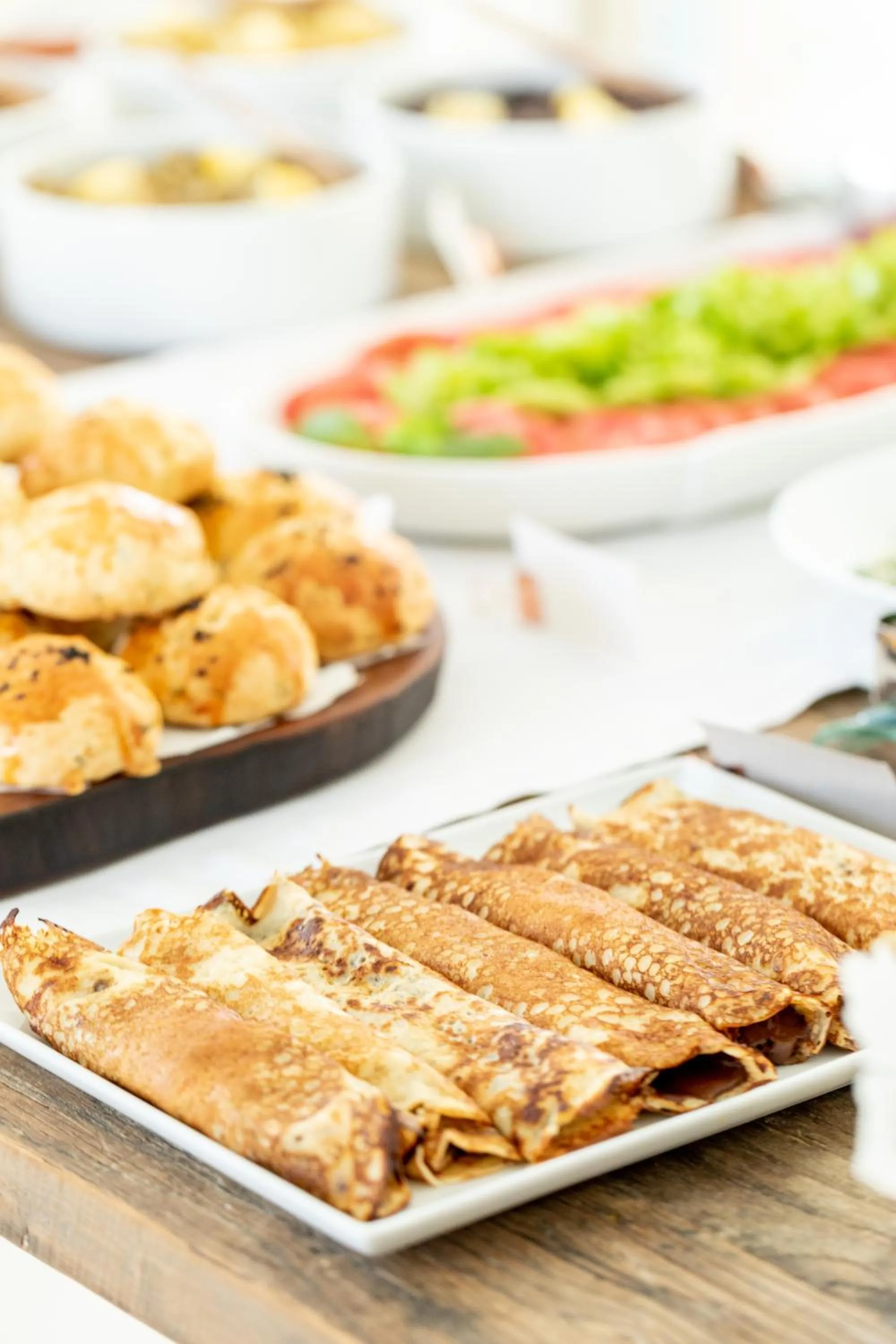 Buffet breakfast in Deniz Kabugu Hotel