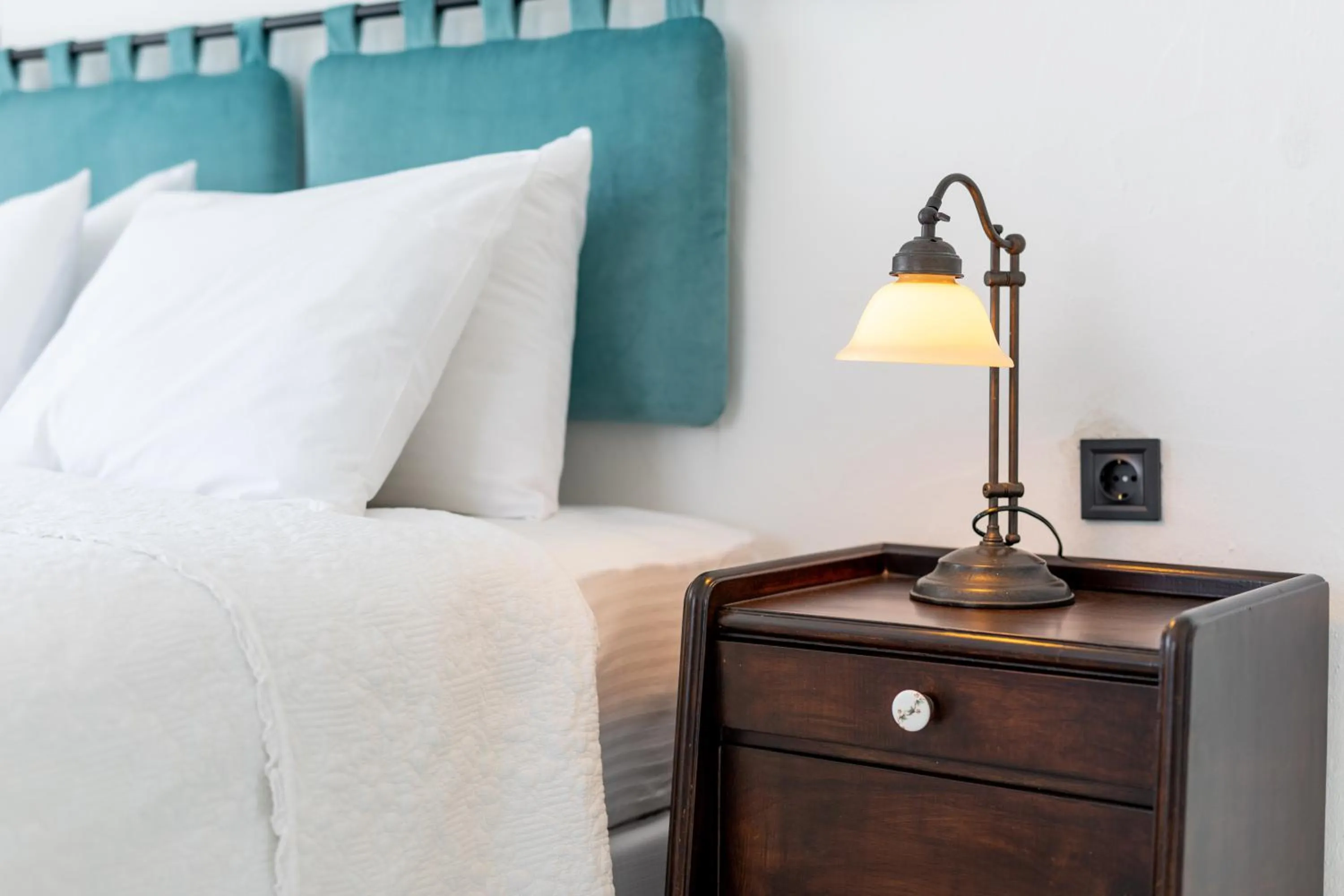 Decorative detail, Bed in Deniz Kabugu Hotel