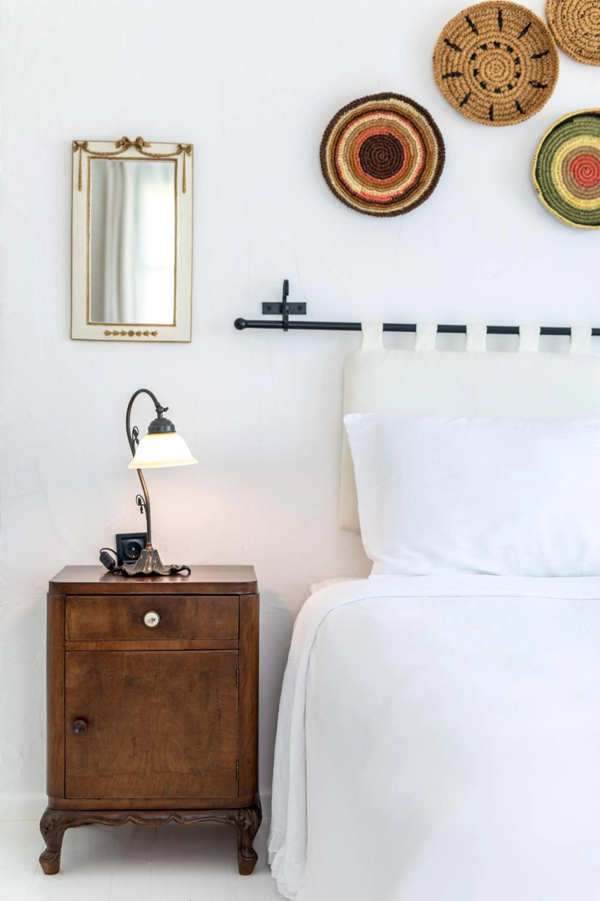 Decorative detail, Bed in Deniz Kabugu Hotel