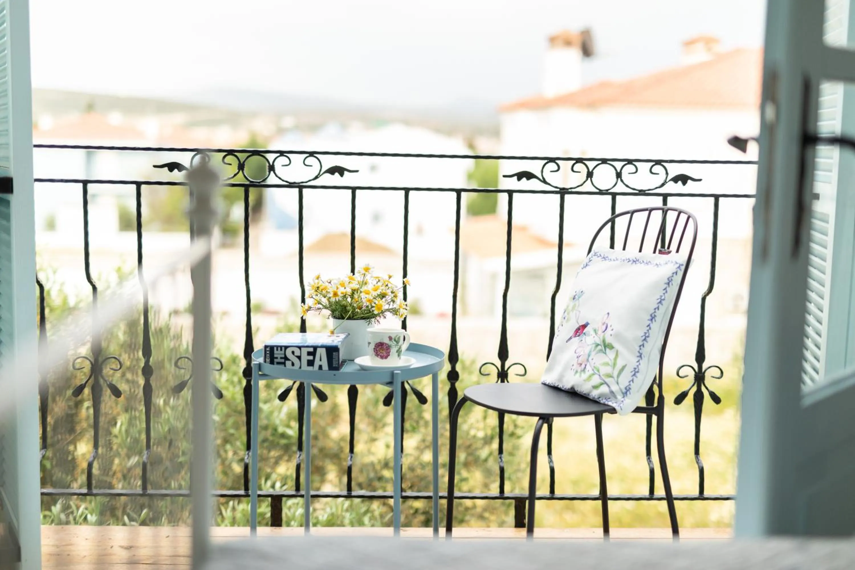 Balcony/Terrace in Deniz Kabugu Hotel