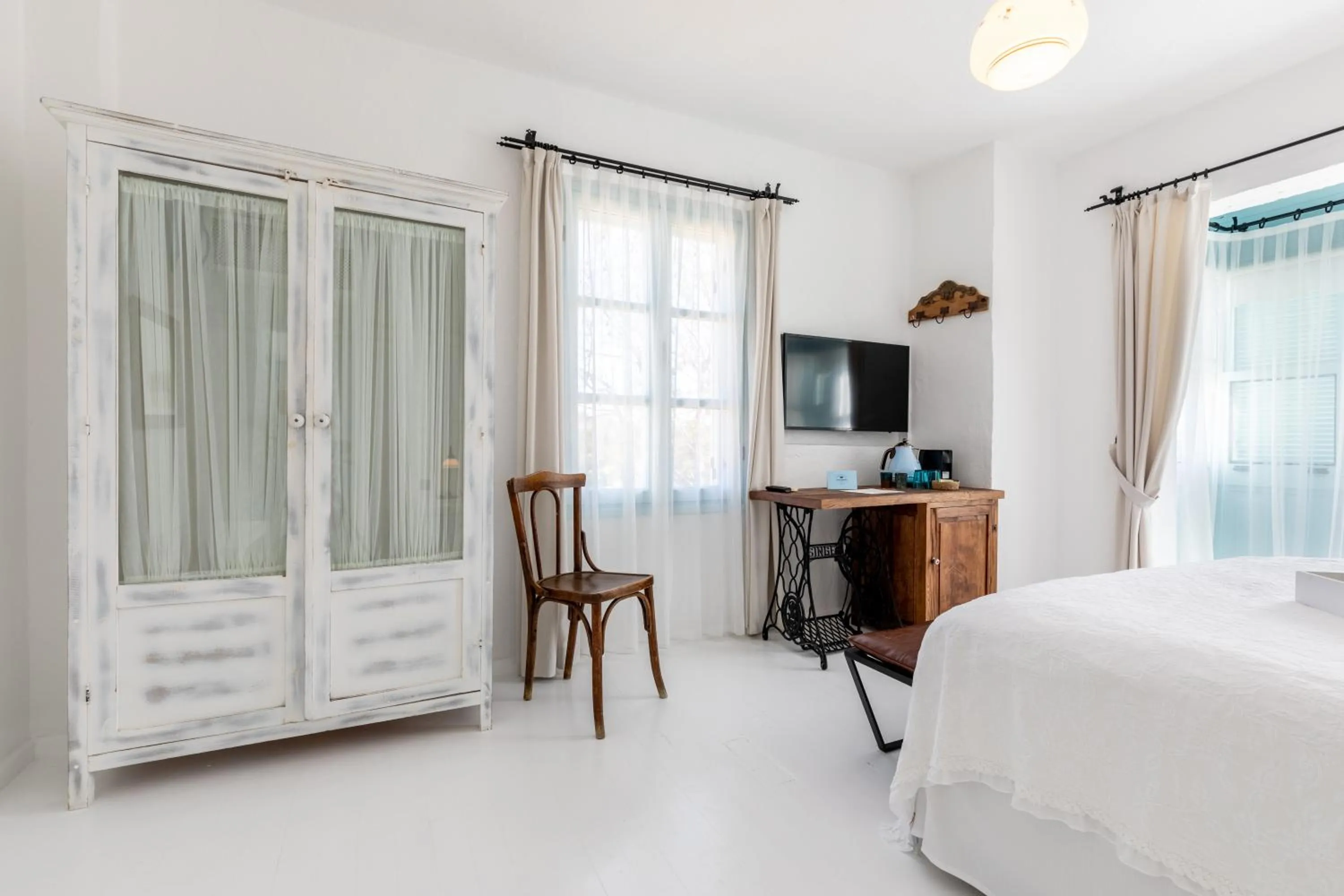 Decorative detail, Bed in Deniz Kabugu Hotel