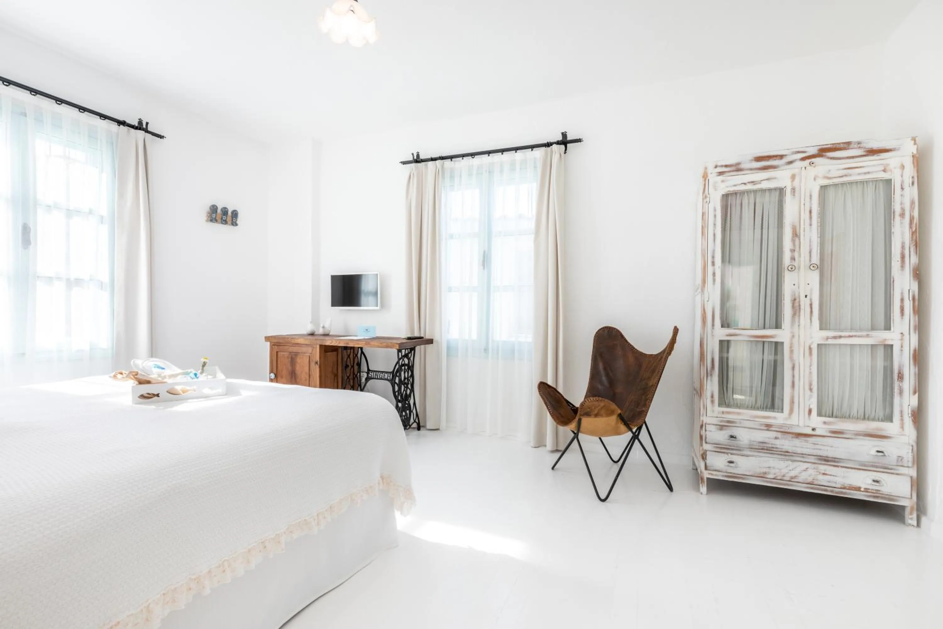 Decorative detail, Bed in Deniz Kabugu Hotel