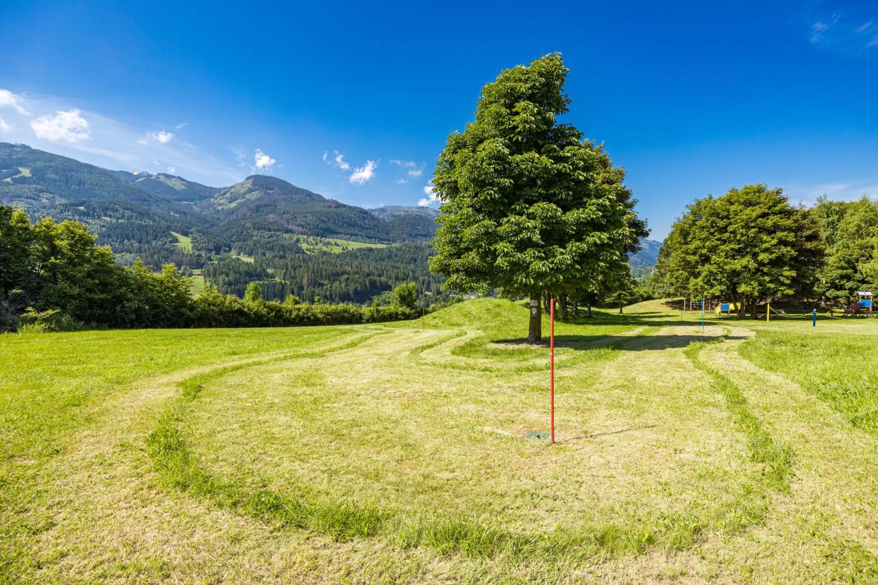 Children play ground in Aparthotel Des Alpes