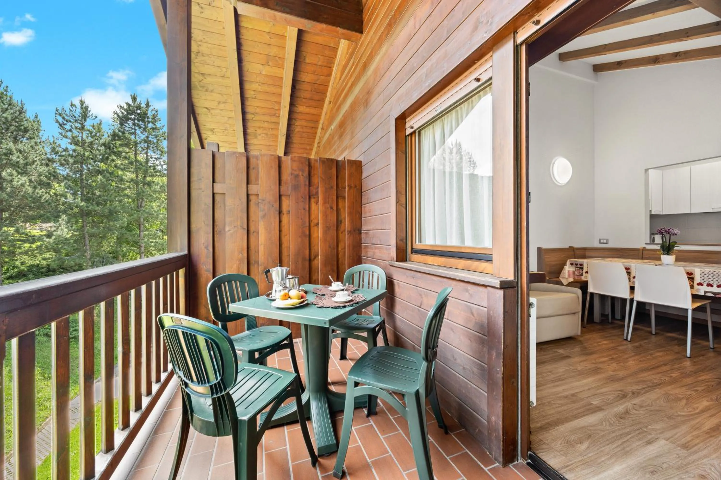 Balcony/Terrace in Aparthotel Des Alpes