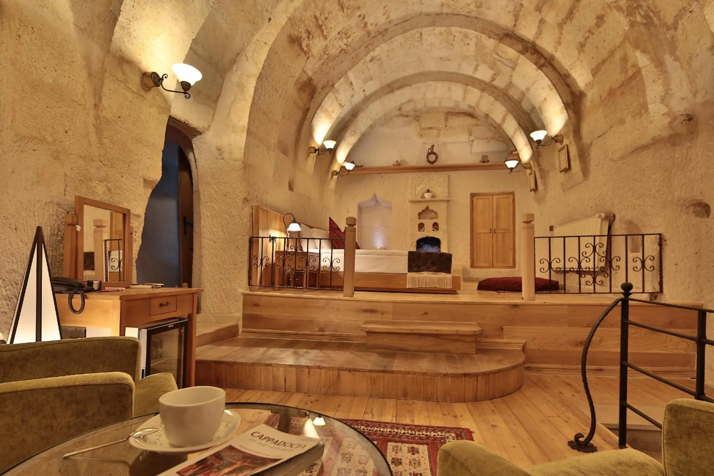 Photo of the whole room in La Casa Cave Hotel