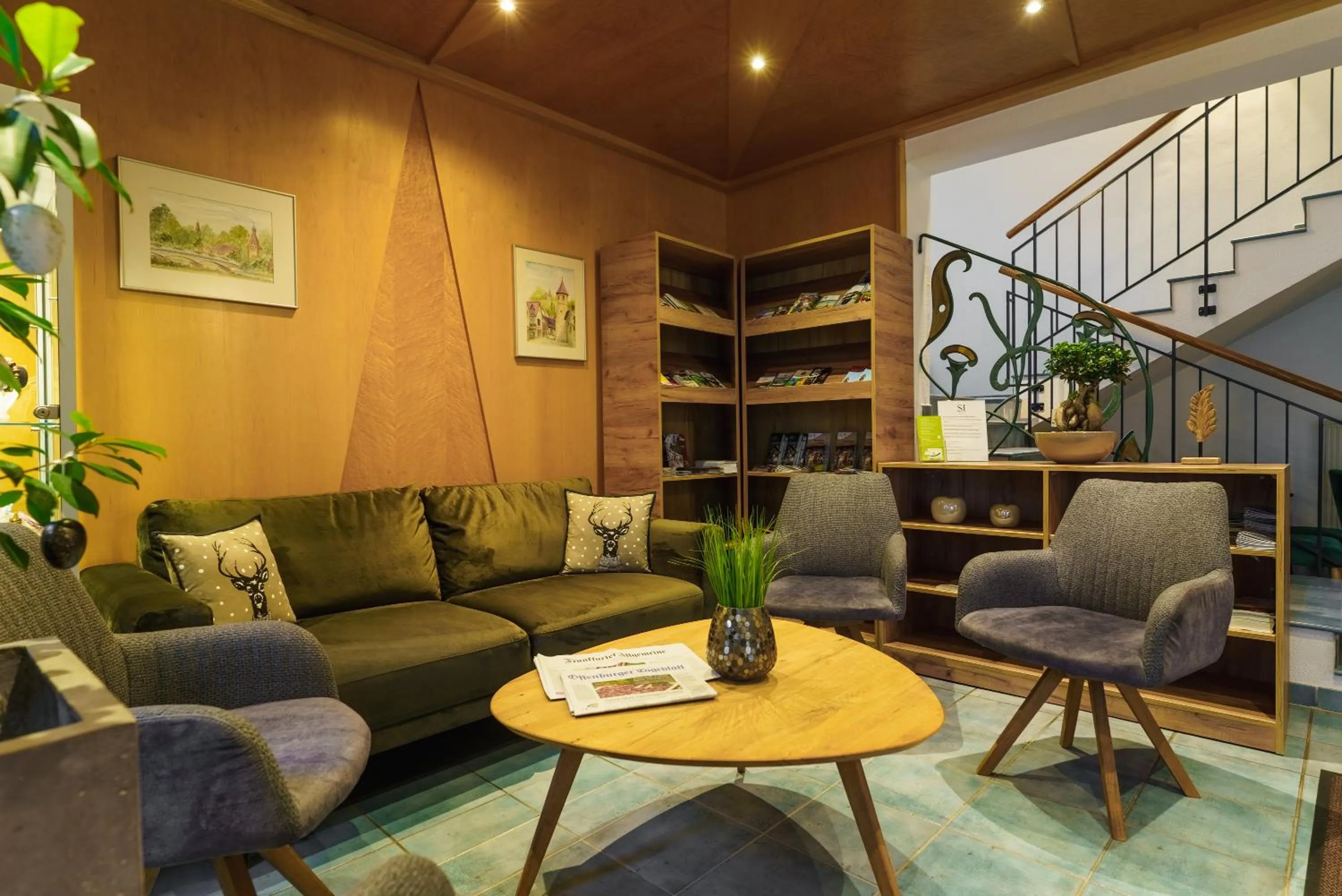Lobby or reception in Stadthotel Pfeffermühle