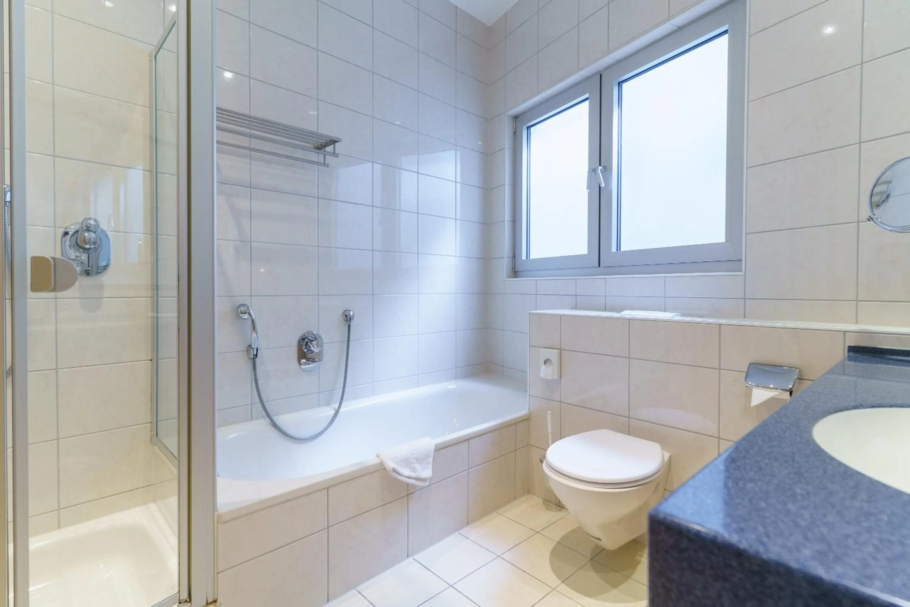 Bathroom in Stadthotel Pfeffermühle