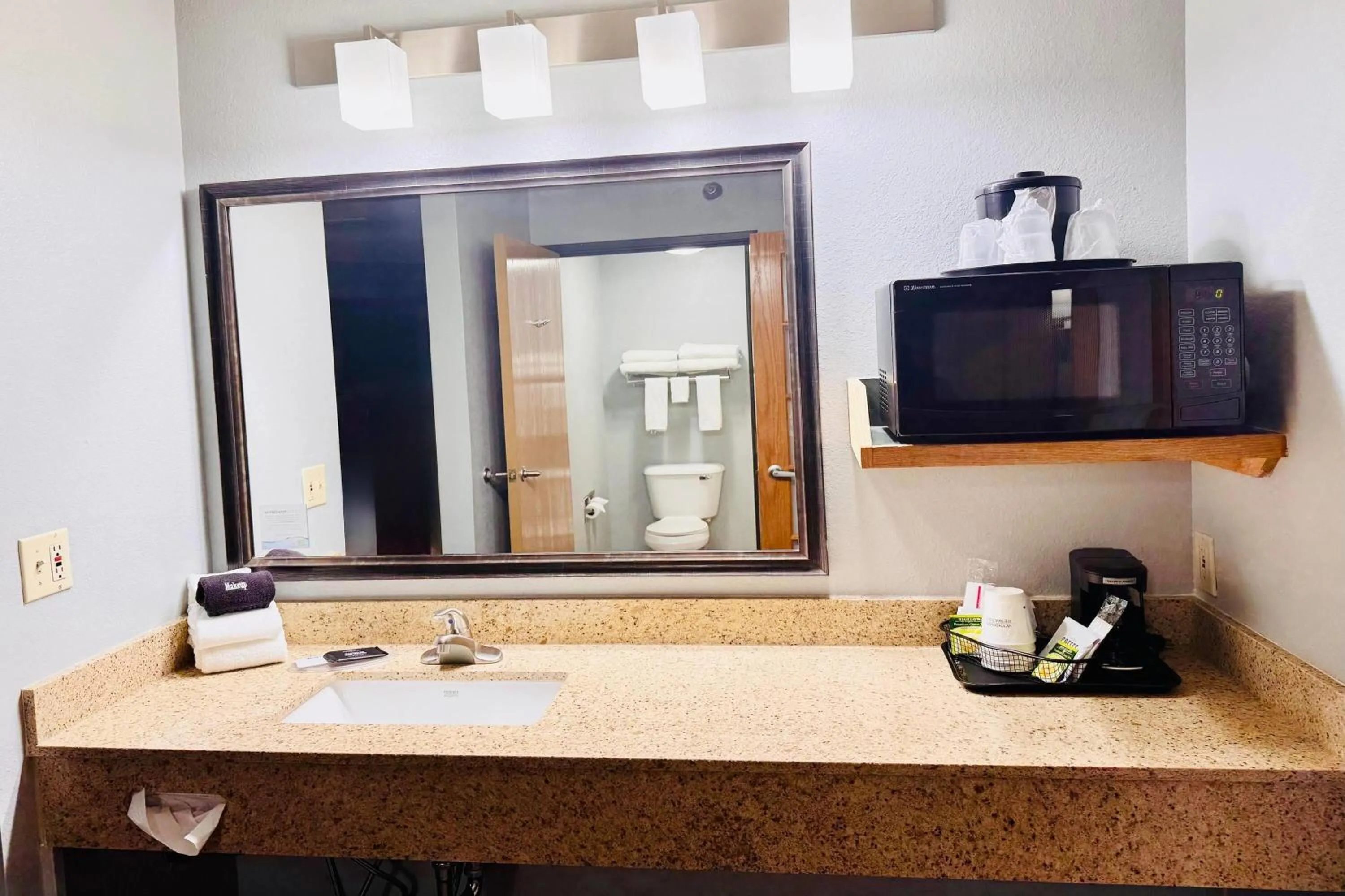 Bathroom in AmericInn by Wyndham Stillwater