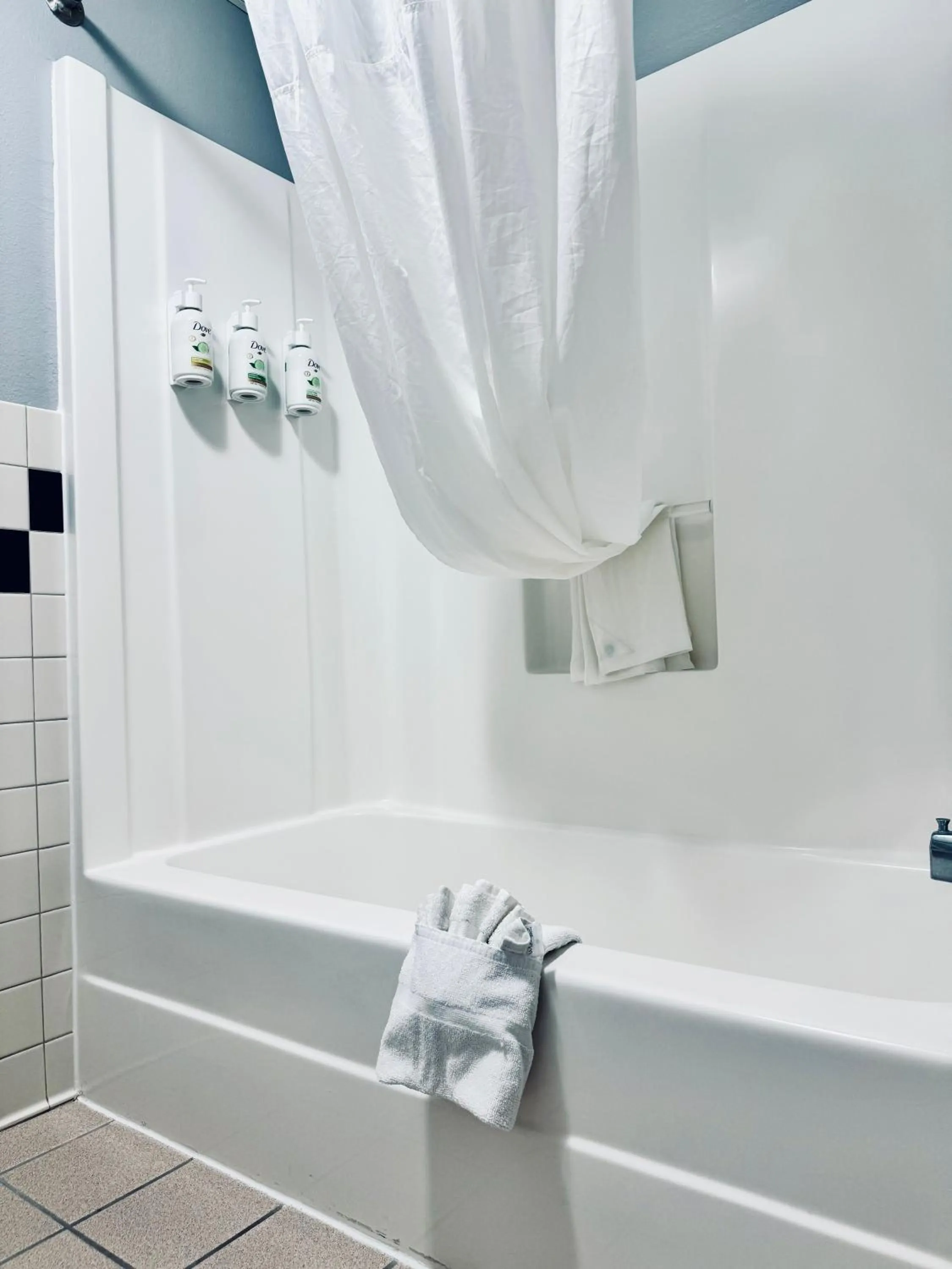 Shower in AmericInn by Wyndham Stillwater