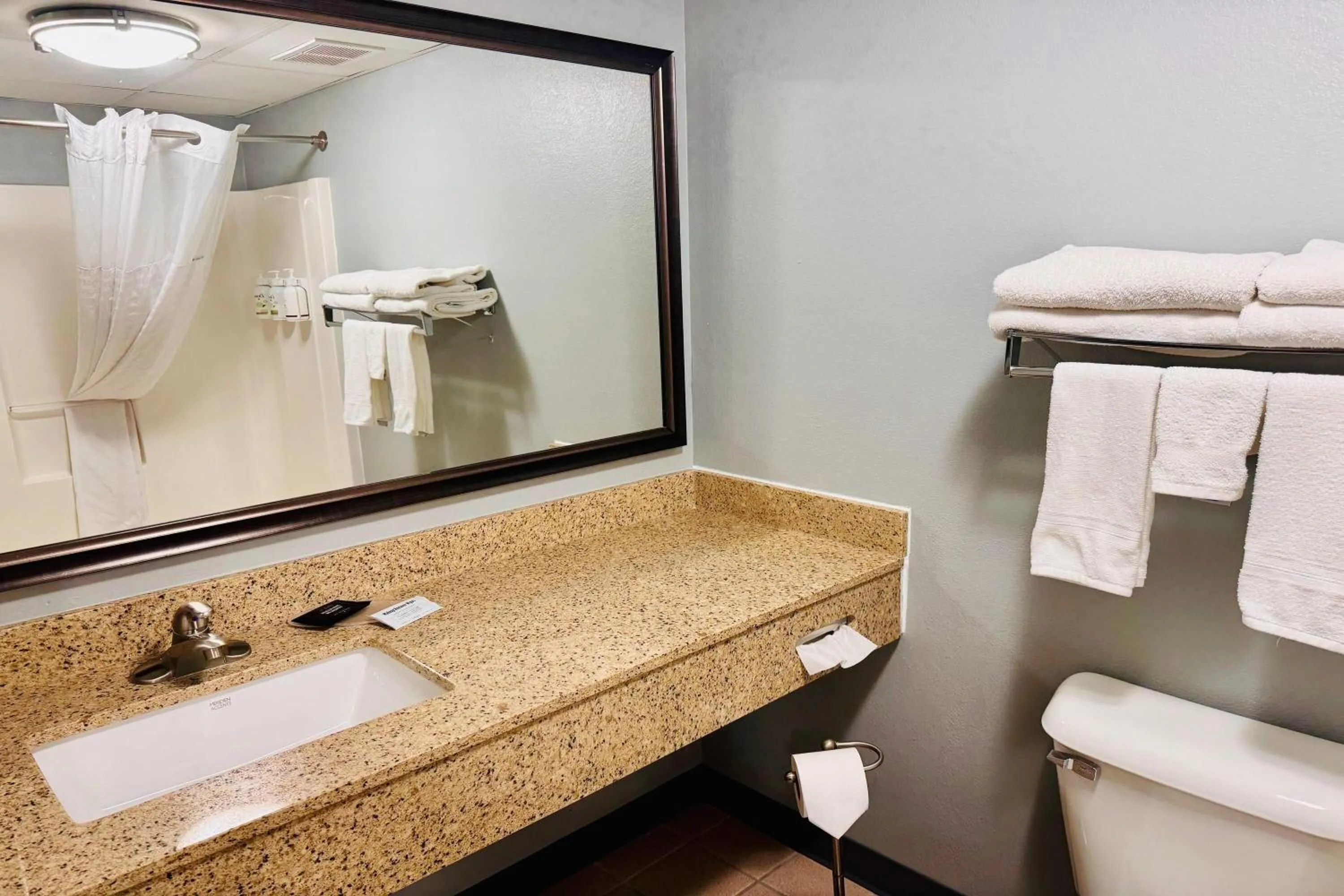 Bathroom in AmericInn by Wyndham Stillwater