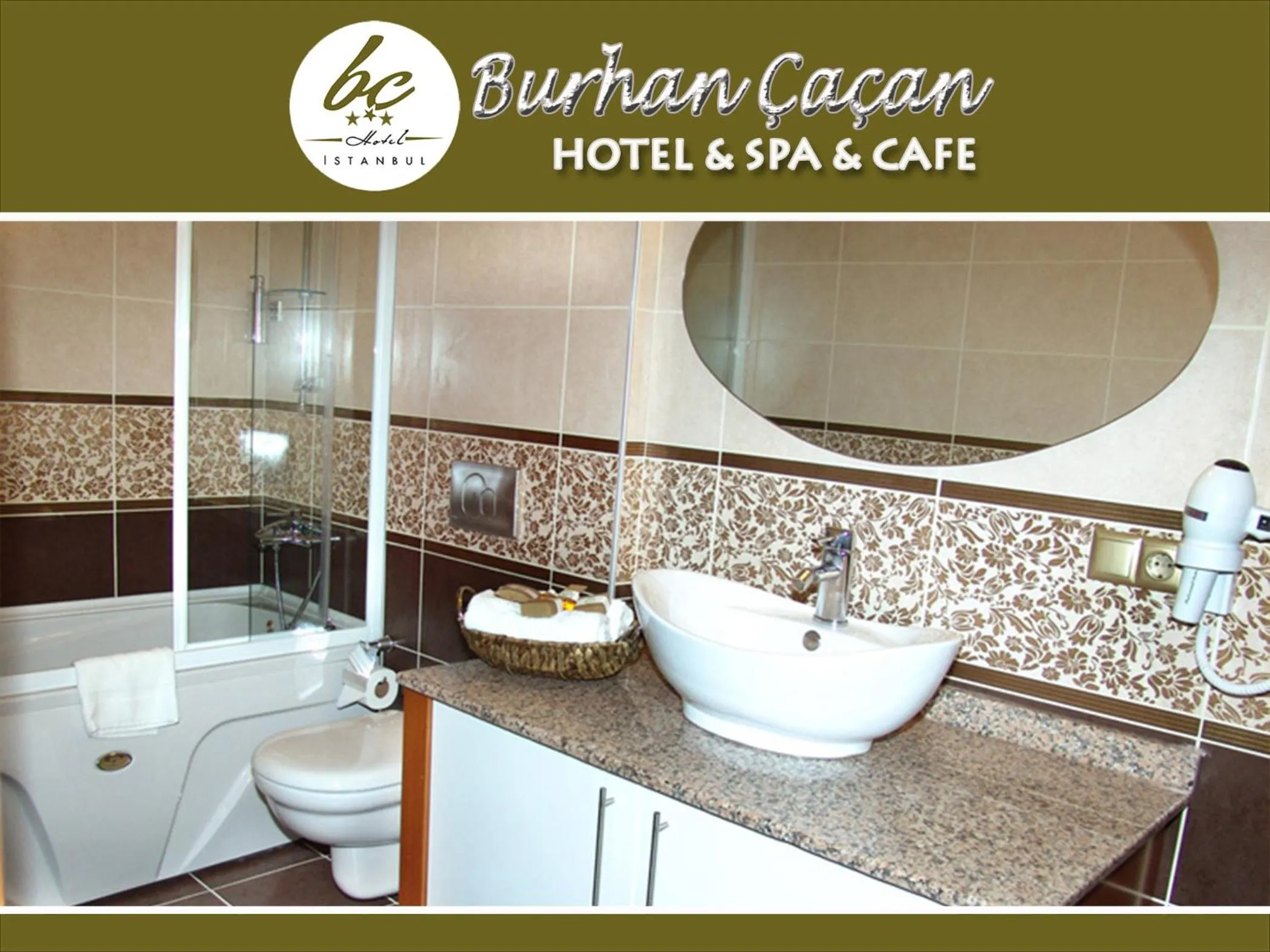 Bathroom in BC Burhan Cacan Hotel & Spa & Cafe